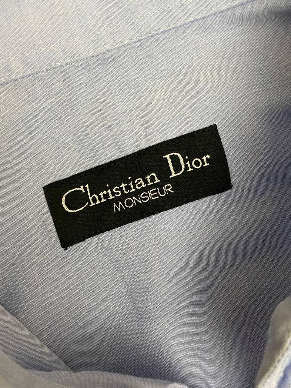 Christian Dior Monsieur × Vintage Christian Dior Classic Short Sleeve Shirt with Logo Size US L / EU 52-54 / 3 - 6 Thumbnail