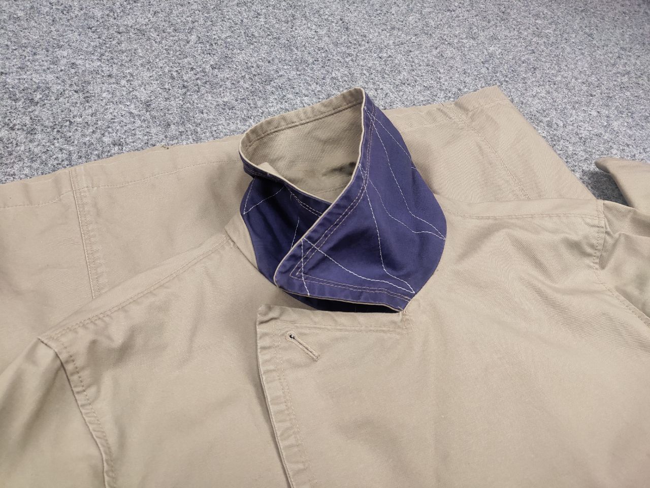 Paul Smith Vintage Paul Smith Design Double-breasted Canvas coat Jacket Size US L / EU 52-54 / 3 - 12 Thumbnail