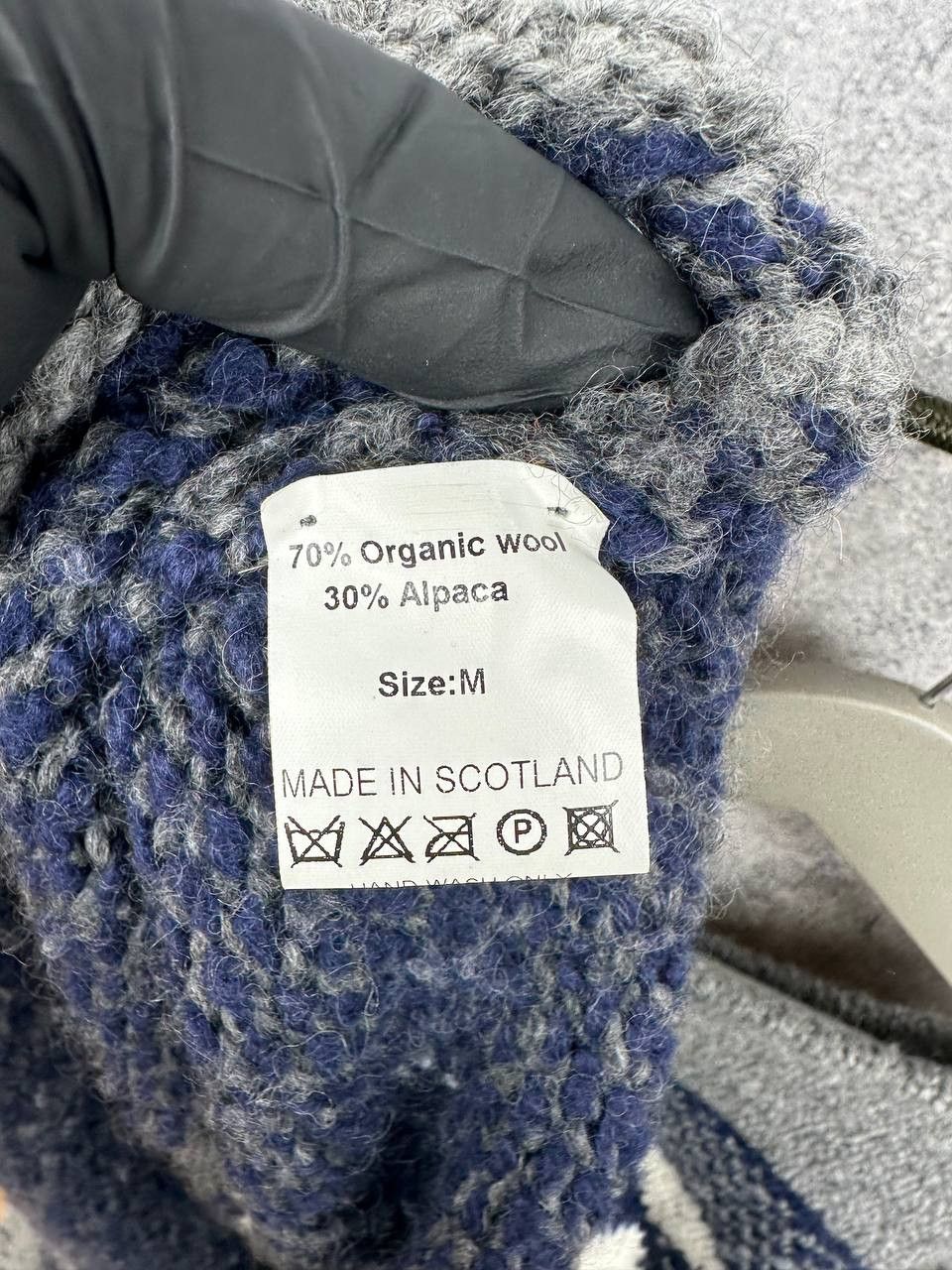 Other Celtic & Co Fair Isle Organic Wool Alpaca Sweater Scotland Size M / US 6-8 / IT 42-44 - 10 Thumbnail
