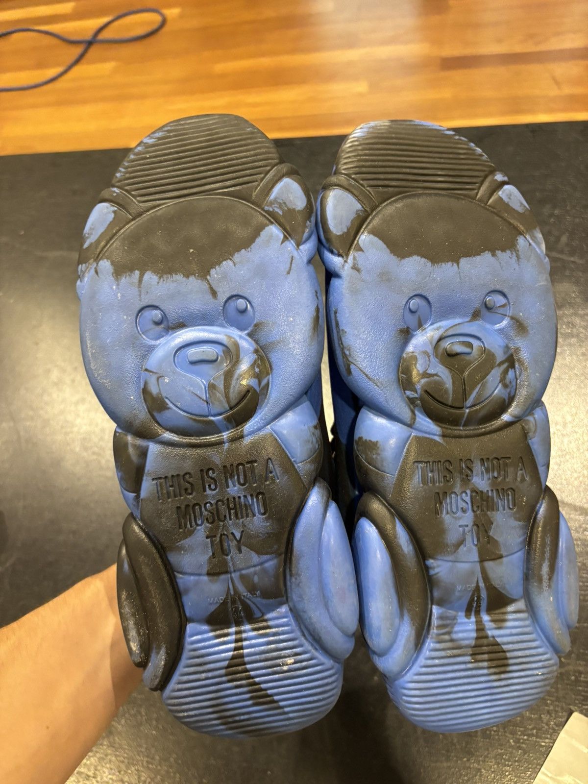 Moschino Moschino Teddy Bear Sneakers Size US 11 / EU 44 - 5 Thumbnail