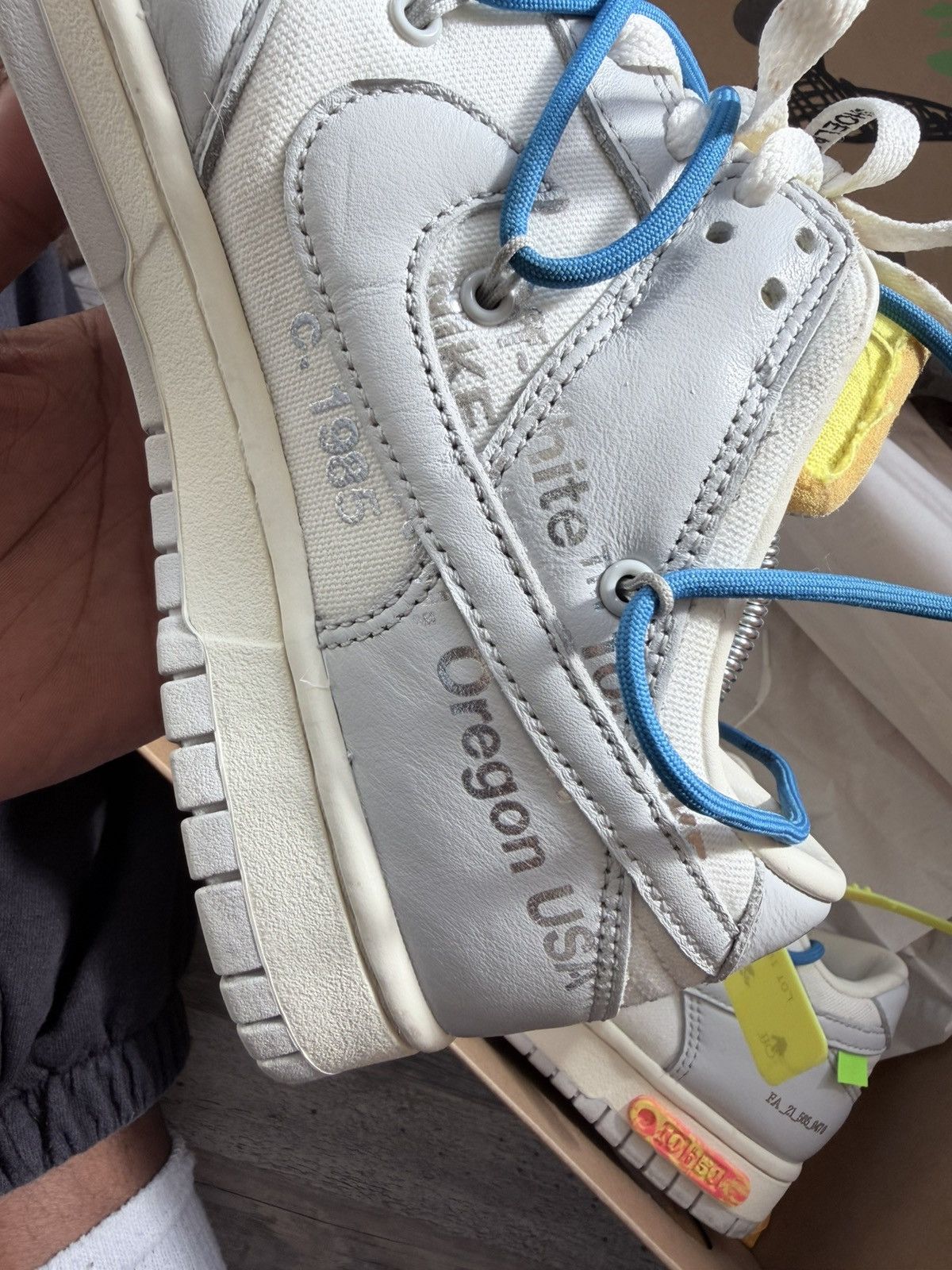 Nike × Off-White VIRGIL OFF-WHITE NIKE DUNKS LOT 10 Size US 9.5 / EU 42-43 - 9 Thumbnail