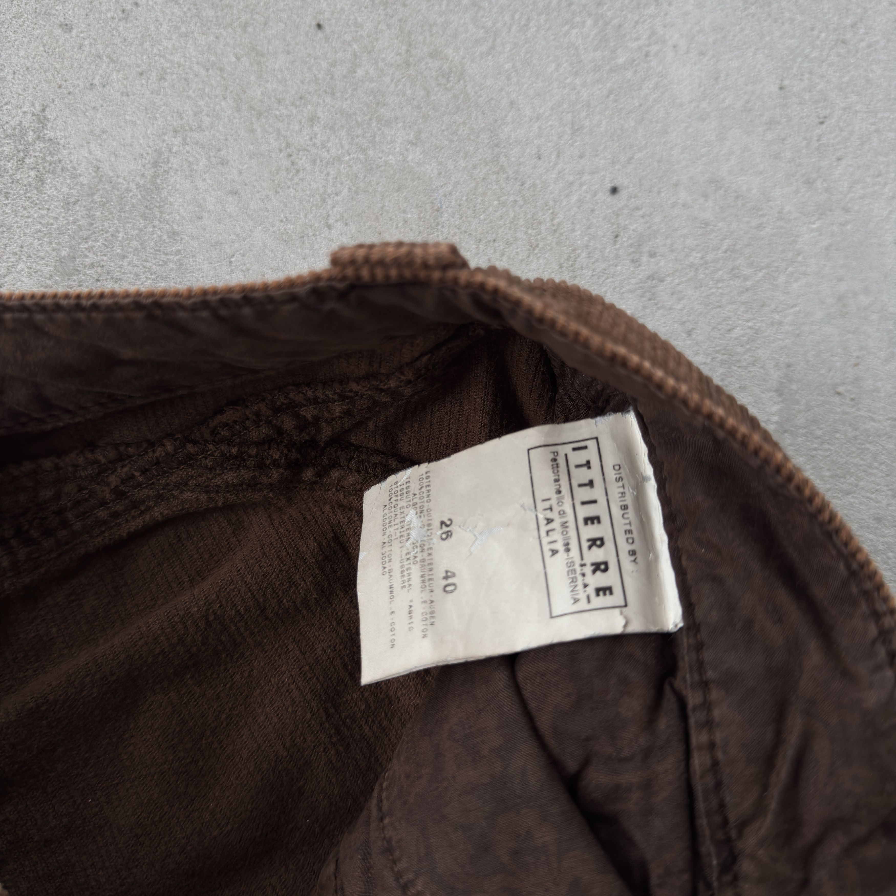 Dolce & Gabbana Vintage Dolce & Gabbana Corduroy Archive Wonder Pants Size 26" / US 2 / IT 38 - 10 Thumbnail