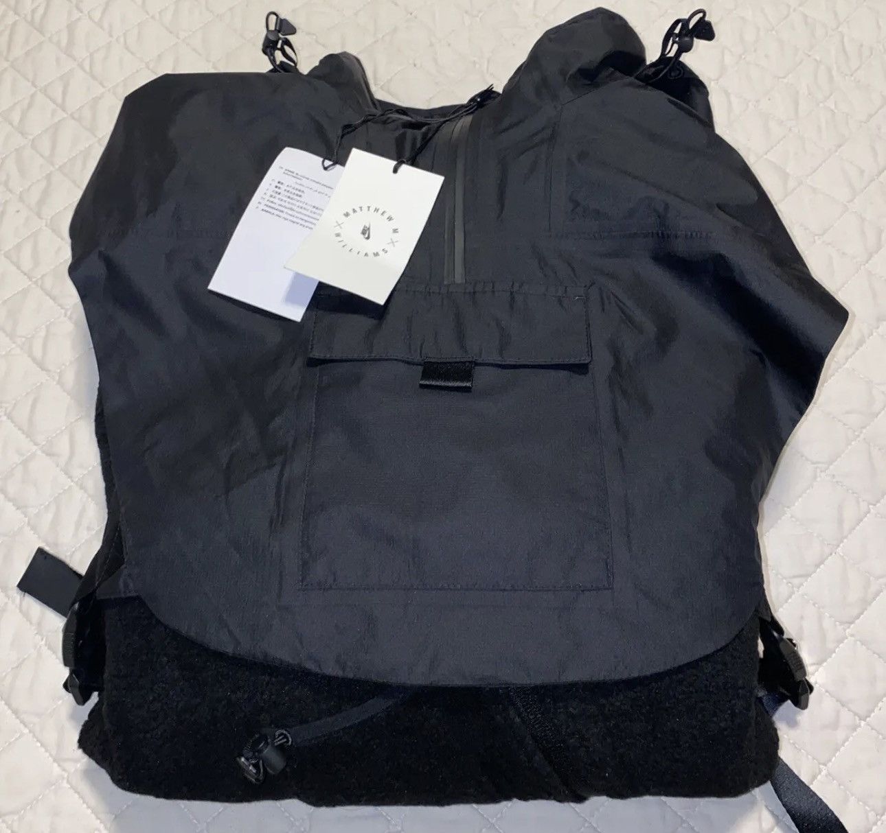 MMW × Nike Nike x MMW Matthew Williams Sherpa Jacket Black Size L Size US L / EU 52-54 / 3 - 5 Thumbnail