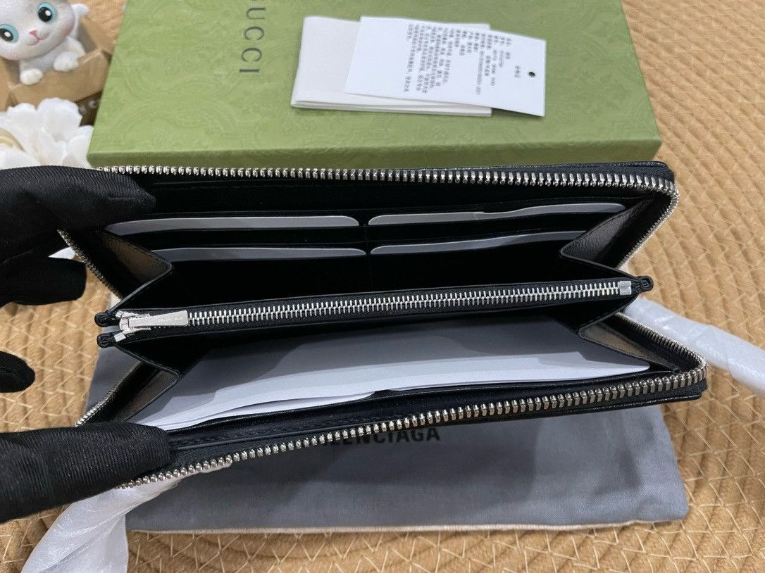 Balenciaga × Gucci Gucci x Balenciaga flowers print wallet Size ONE SIZE - 5 Thumbnail