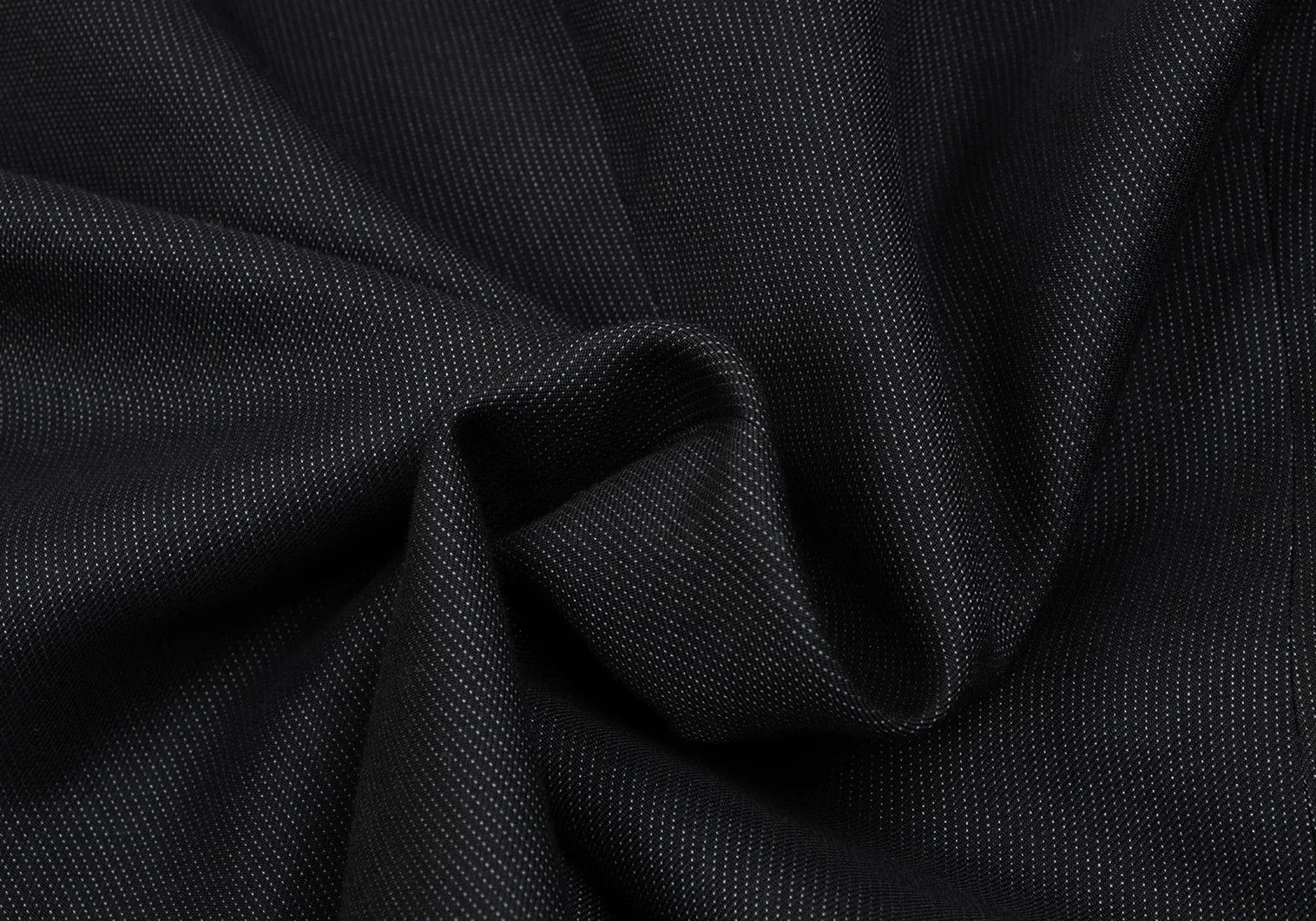 Jean Paul Gaultier Cotton Rayon Pinstripe Peak Lapel Jacket Charcoal 52 Size US L / EU 52-54 / 3 - 15 Thumbnail