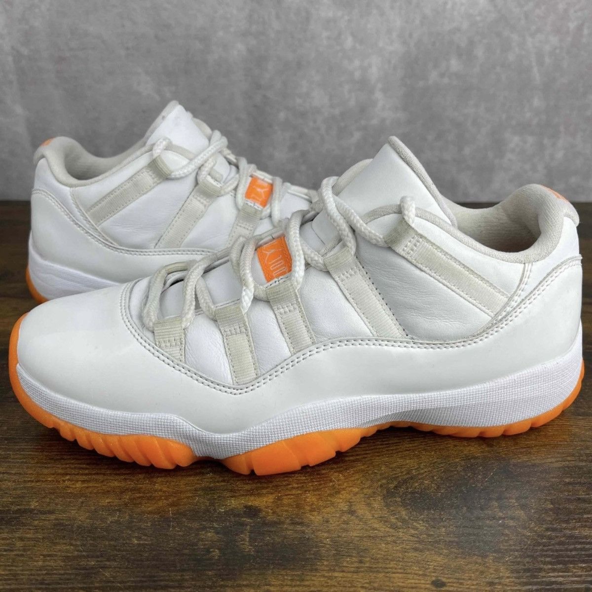 Jordan Brand Air Jordan 11 Retro Low Bright Citrus Orange AH7860-139 Rare Size US 8.5 / IT 38.5 - 2 Thumbnail