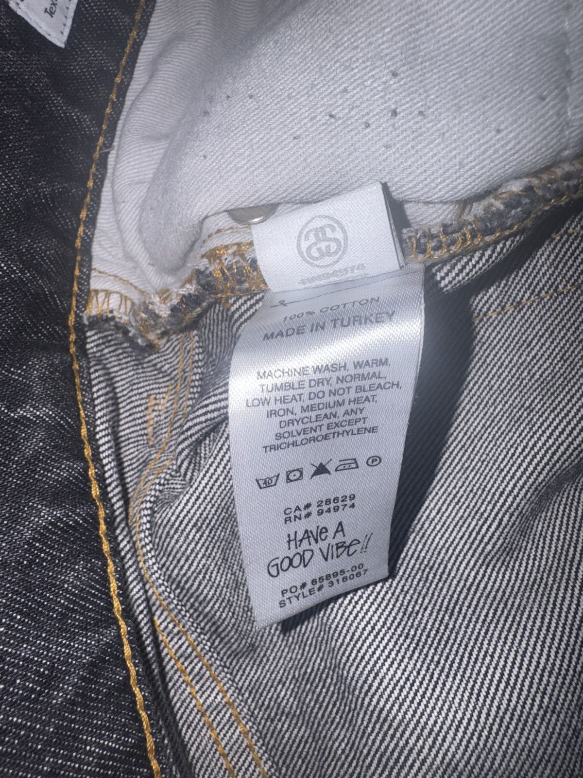Stussy Stussy "Big Ol" Jeans Size US 32 / EU 48 - 7 Thumbnail