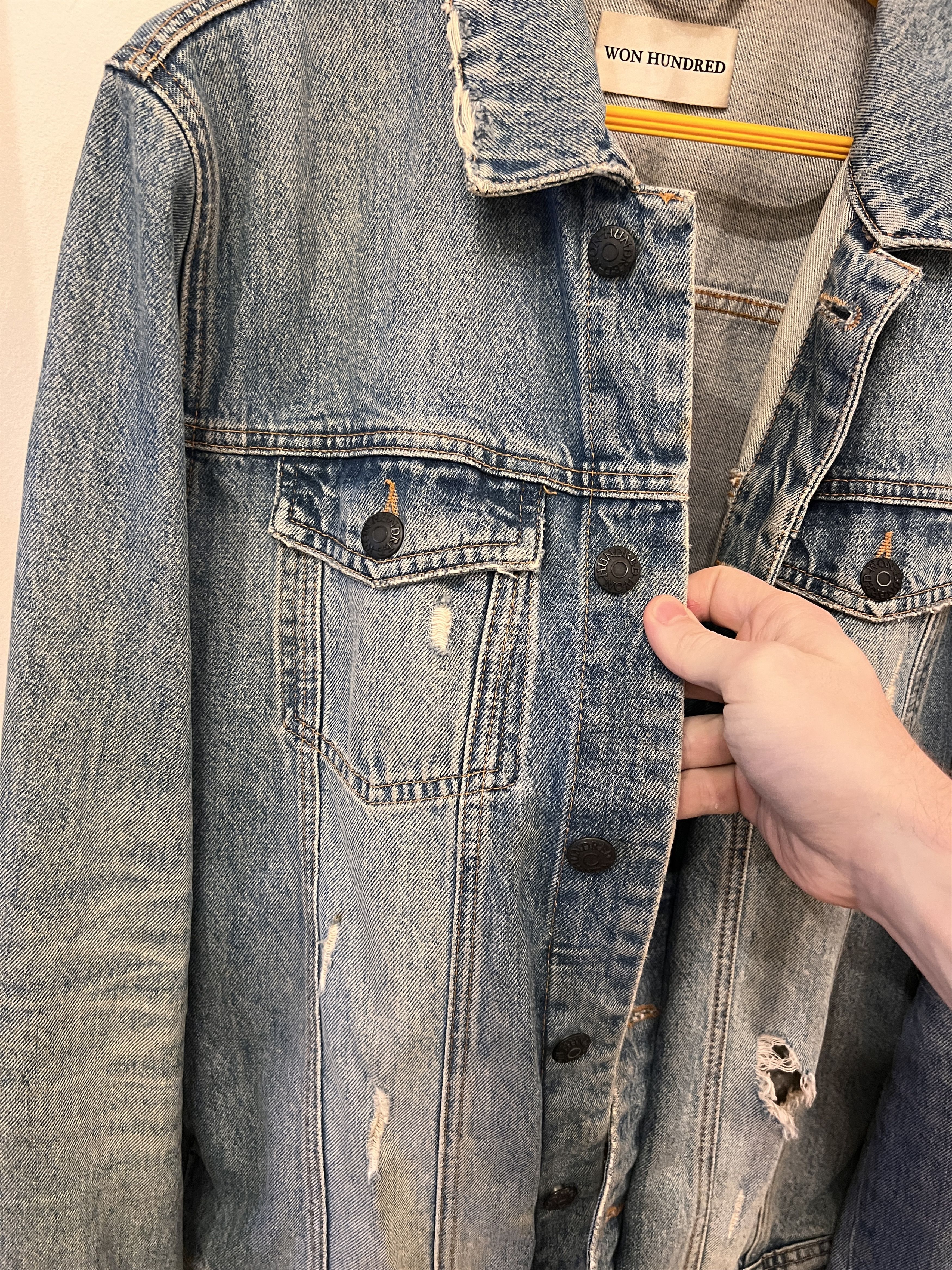 Won Hundred Distressed Scandinavian brand Size US M / EU 48-50 / 2 - 2 Thumbnail