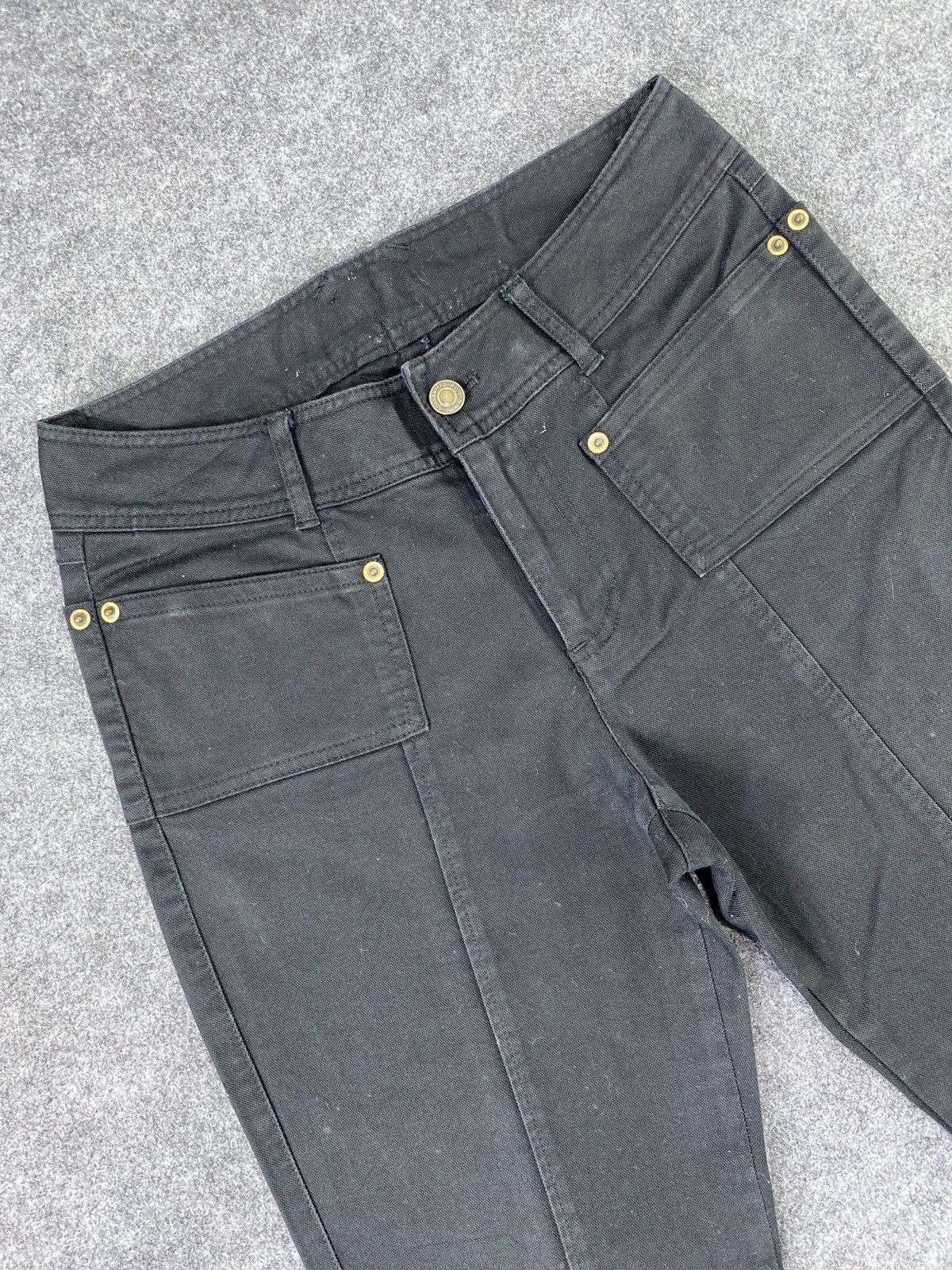 Japanese Brand × Jean Japanese Brand Black Denim Pants - J1137 Size US 28 / EU 44 - 3 Thumbnail