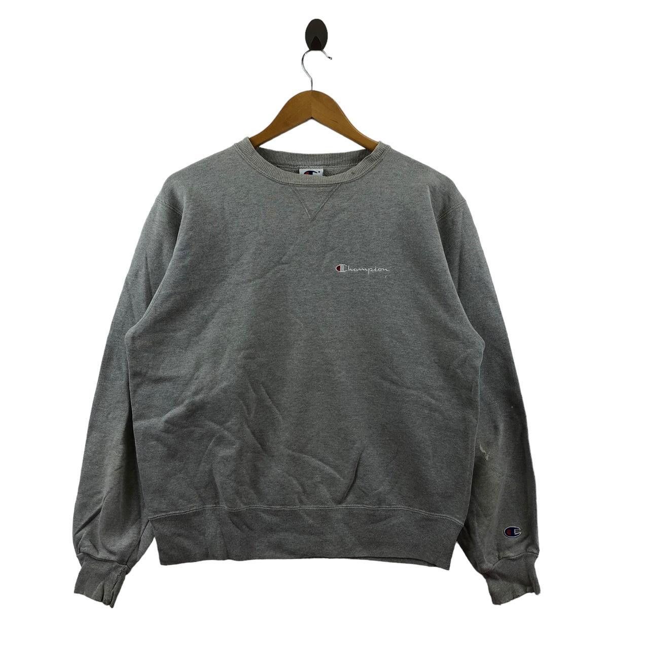 Champion Vintage CHAMPION PRODUCTS USA Script Logo Sweatshirt Sweater Size M / US 6-8 / IT 42-44 - 1 Thumbnail