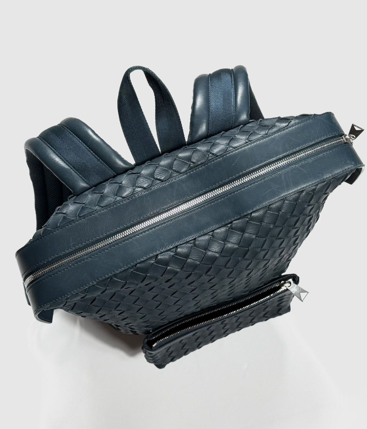 Bottega Veneta Bottega Veneta Intrecciato Leather Backpack Size ONE SIZE - 6 Thumbnail