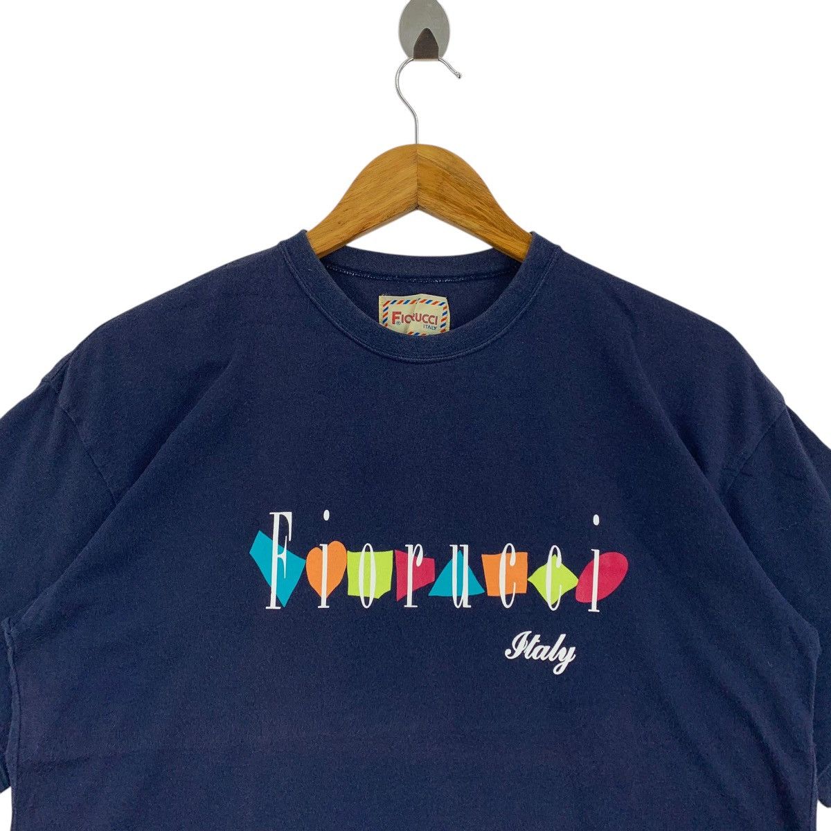 Fiorucci × Vintage Vintage FIORUCCI Italy spellout designer tee Size US M / EU 48-50 / 2 - 2 Thumbnail