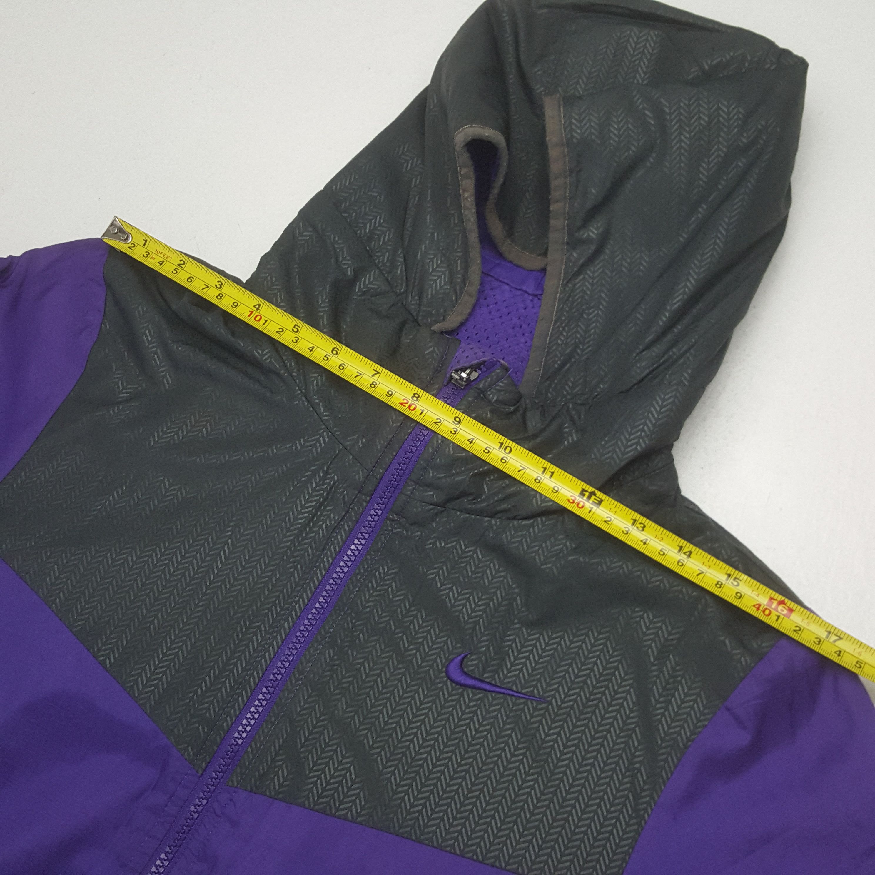 Nike Vintage Nike Windbreaker Zipper Jacket Hoodie Size US S / EU 44-46 / 1 - 5 Thumbnail