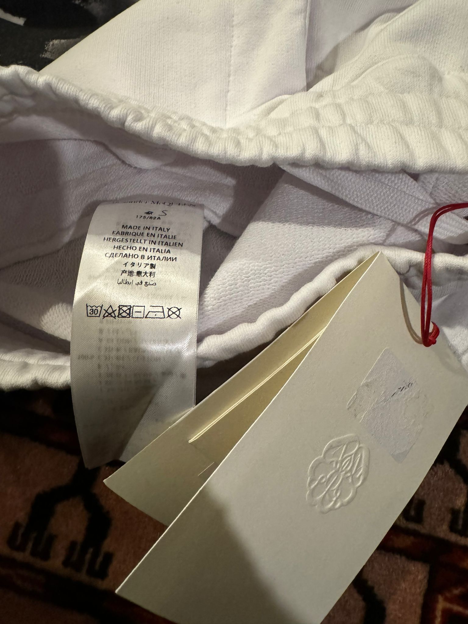 Alexander McQueen Logo Sweatpants / Joggers With Floral Detail Multicolor Size US 30 / EU 46 - 20 Thumbnail