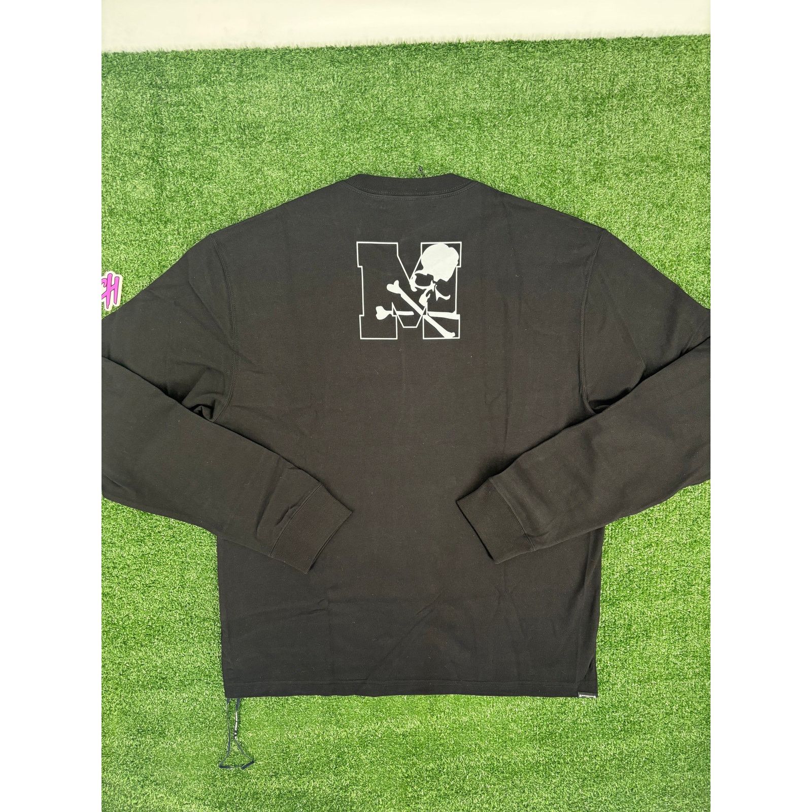 Mastermind Japan Mastermind World Collegiate Logo Black L/S T-Shirt Size MD Size US M / EU 48-50 / 2 - 2 Thumbnail