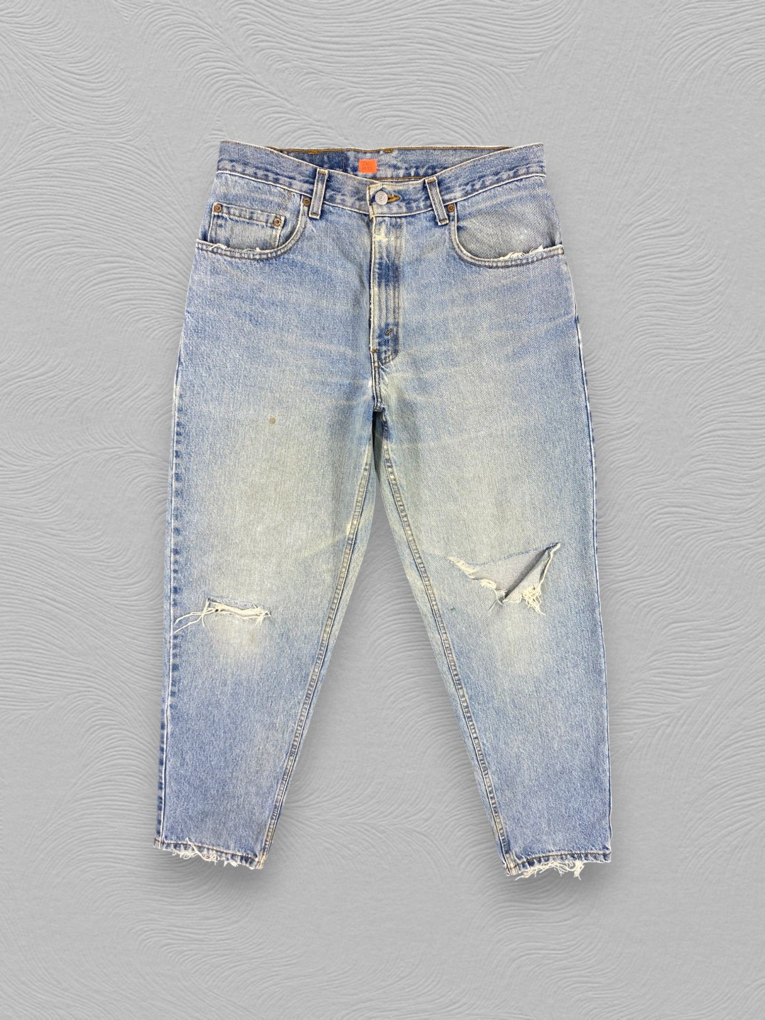 Levi's Distressed Blue Vintage Levi's 560 33x32 Denim -JN1993 Size US 33 - 1 Thumbnail