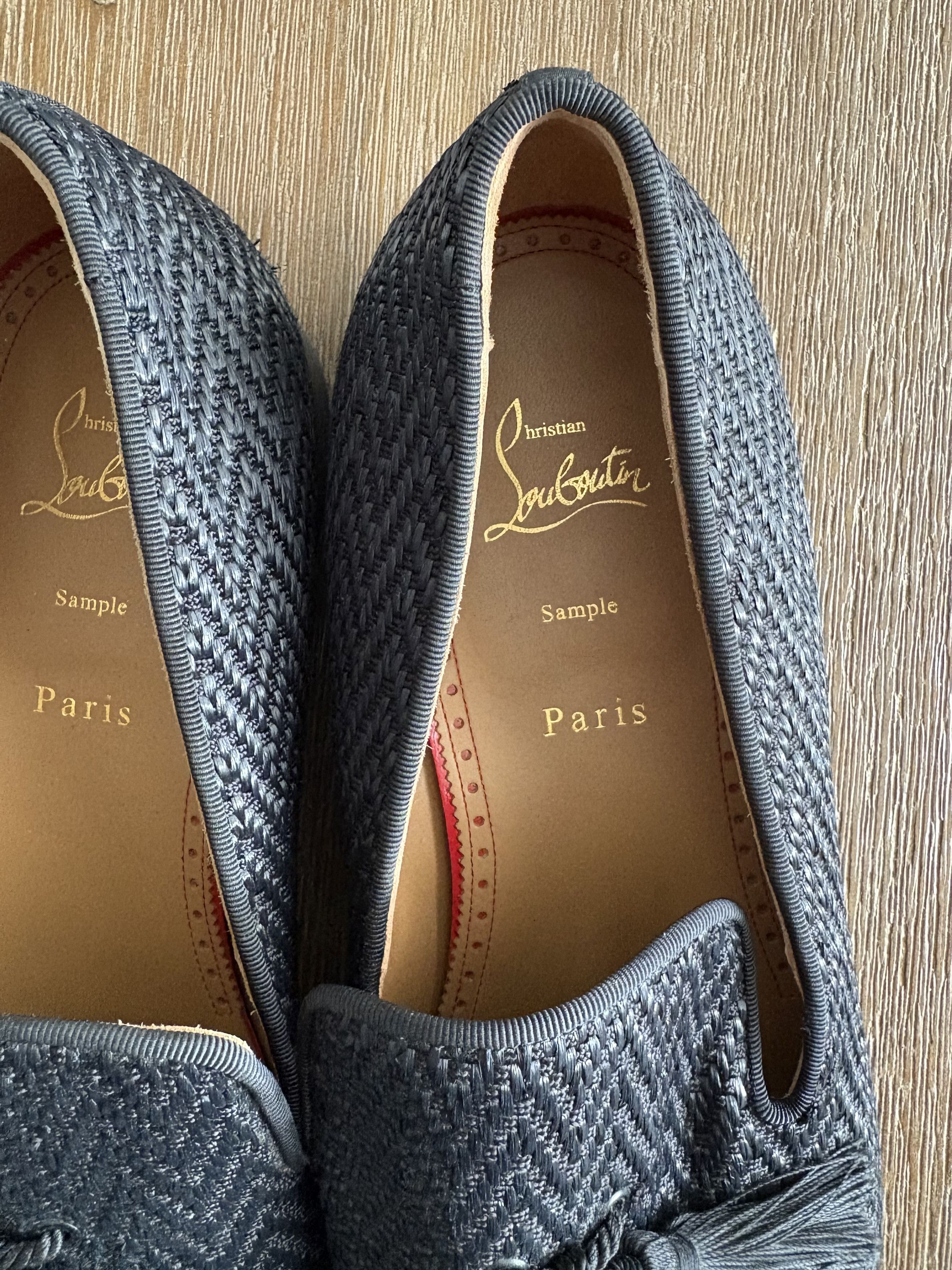 Christian Louboutin Officialito Zigzag Moccasins Size US 13 / EU 46 - 8 Thumbnail