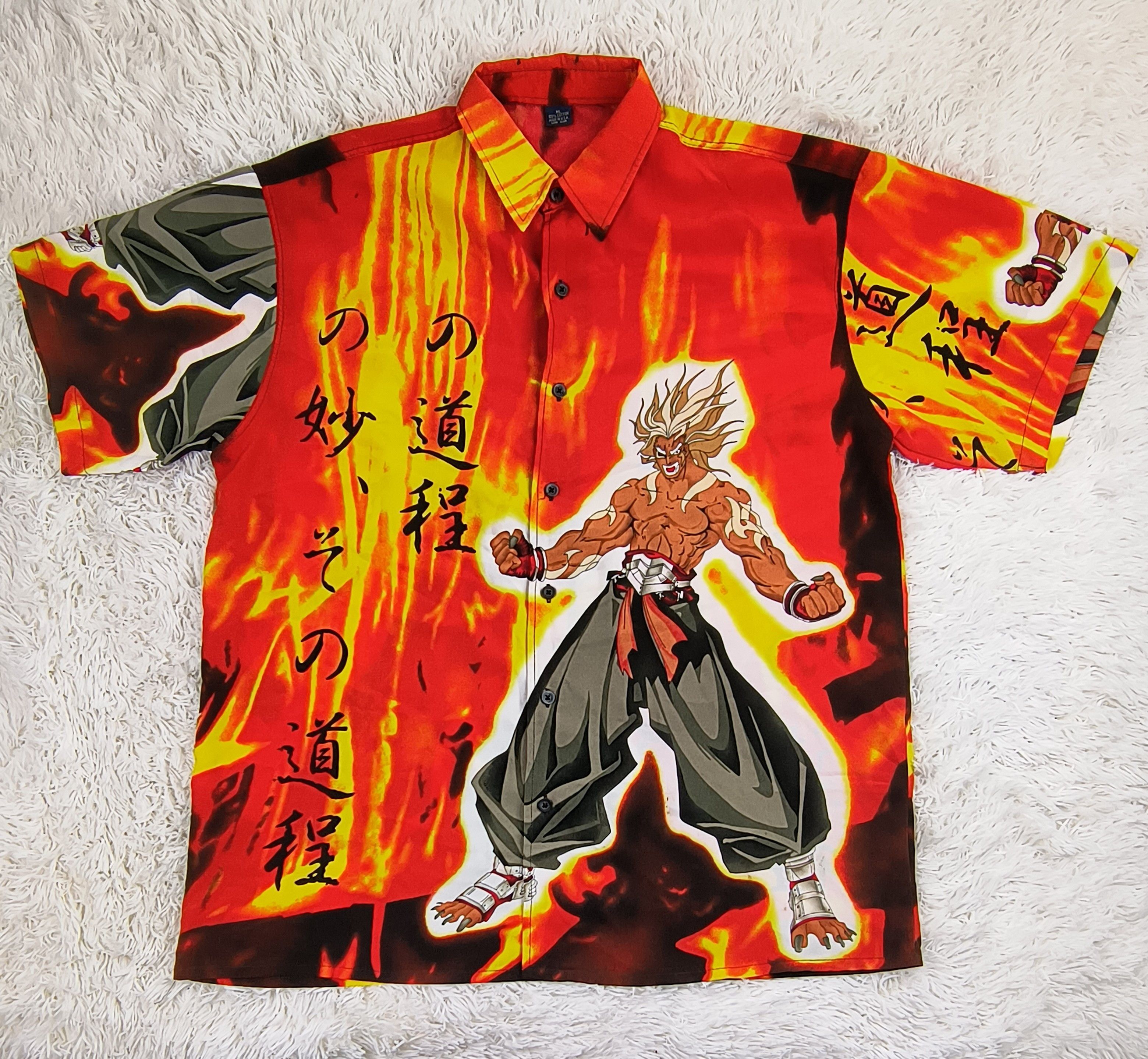 Vintage Vintage Samurai showdown Kazuki Enja 90s button up shirt Size US XL / EU 56 / 4 - 2 Thumbnail
