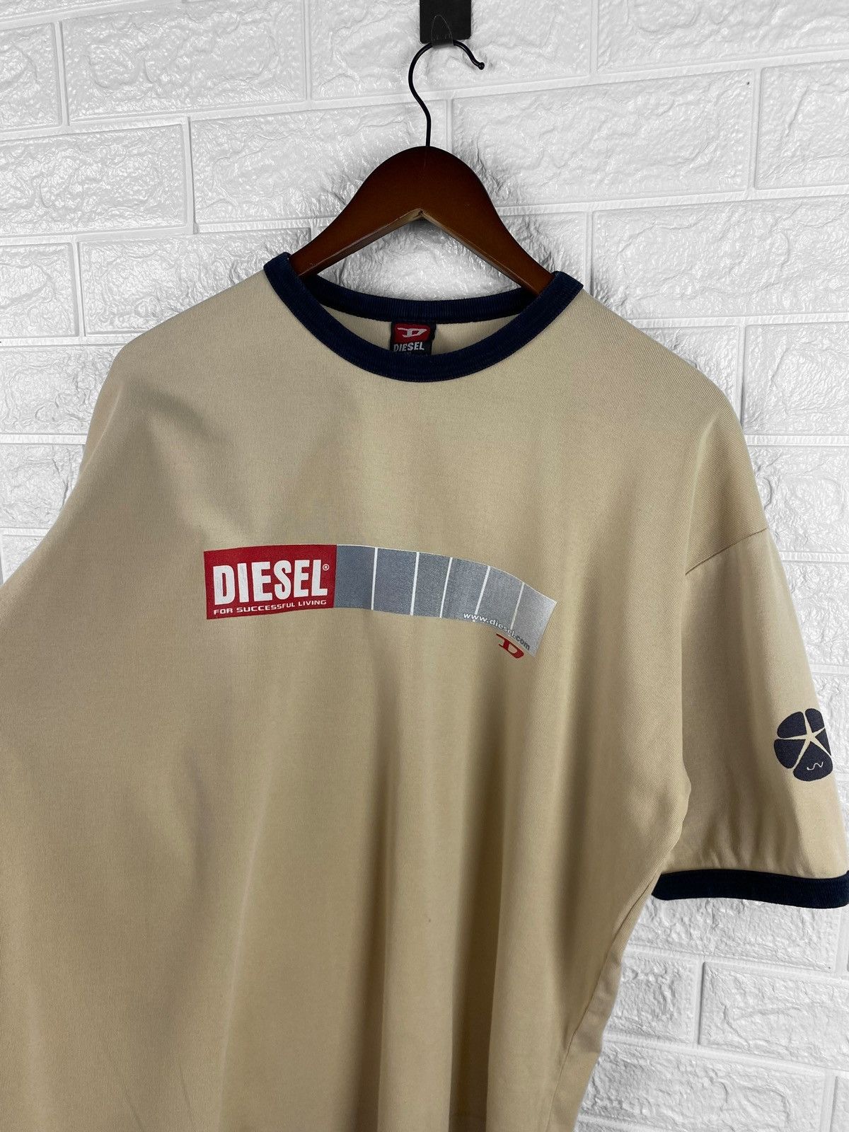Diesel Vintage 90s Diesel big logo T-Shirt Size US XXL / EU 58 / 5 - 3 Thumbnail