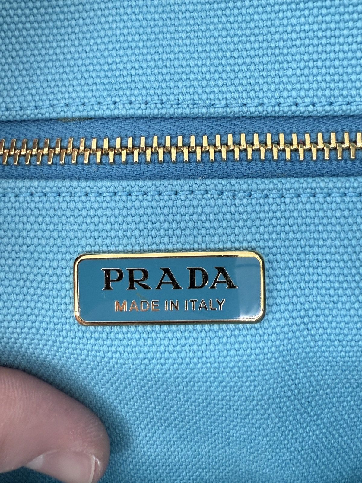 Prada Prada Blue Fringed Clutch Bag Size ONE SIZE - 14 Thumbnail