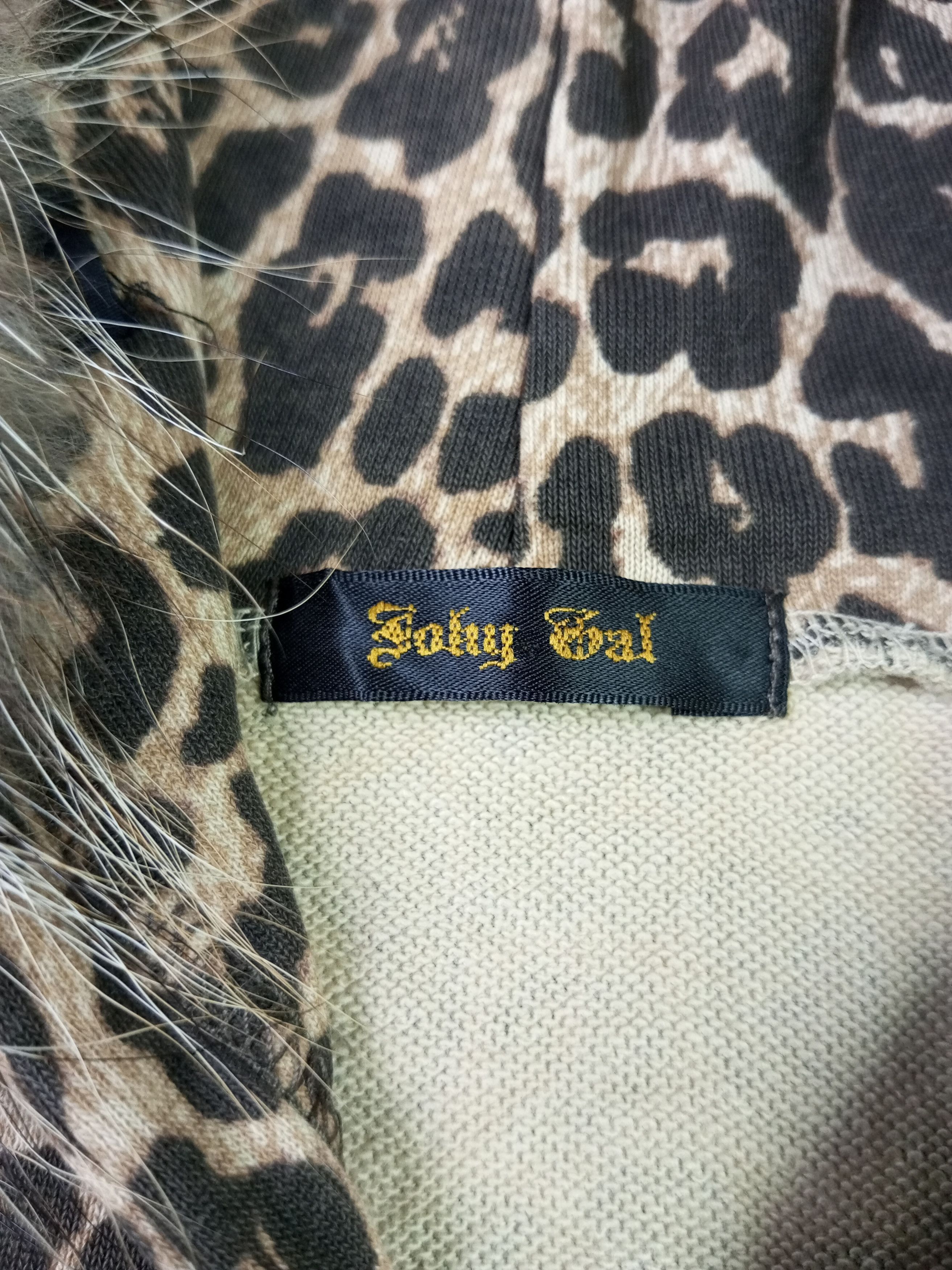 If Six Was Nine × Japanese Brand × Le Grande Bleu (L.G.B.) Japanese Brand Leopard Fur Hoodie Joky Gal Size US L / EU 52-54 / 3 - 11 Thumbnail