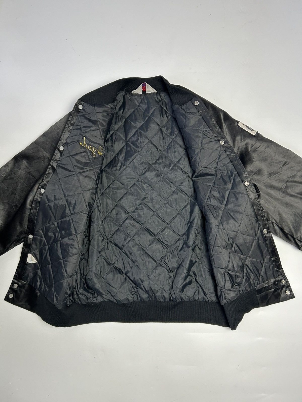 Vintage WEST ARK NYLON AYESH TRUCKING BOMBER JACKET Size US M / EU 48-50 / 2 - 2 Thumbnail