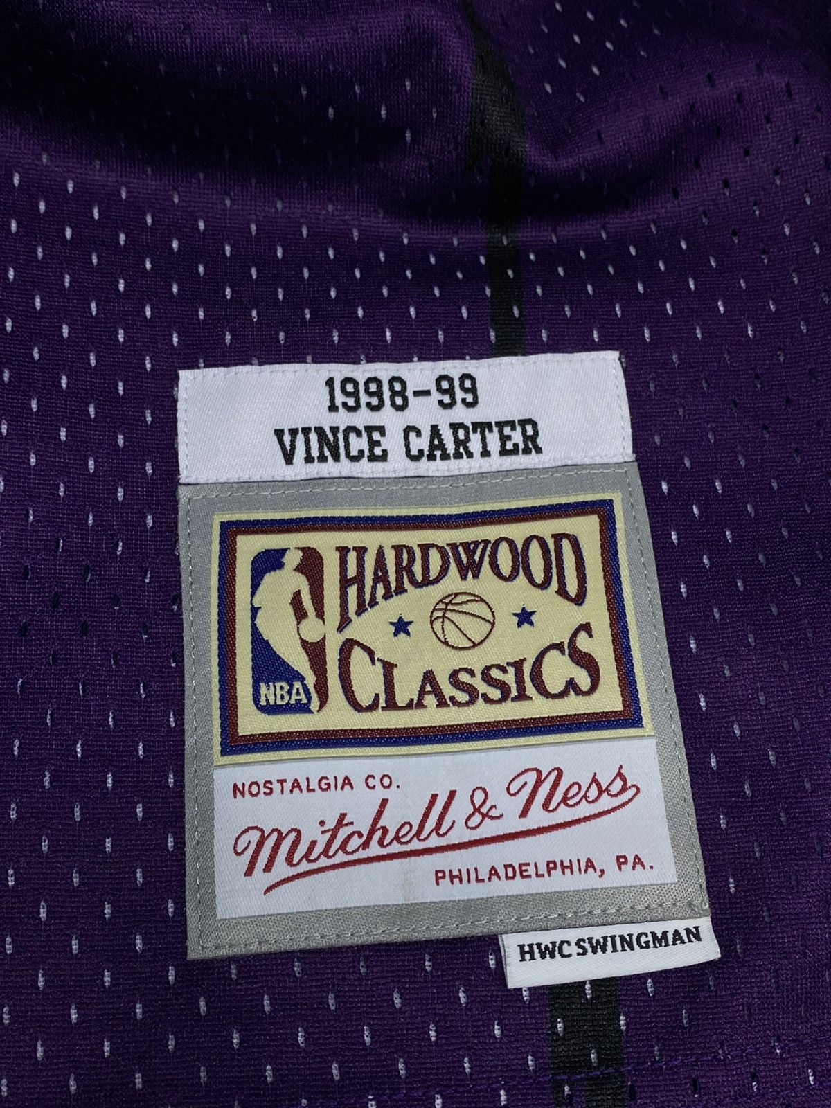 Mitchell & Ness Mitchell & Ness Vince Carter 1998 Toronto Raptors Jersey Size US L / EU 52-54 / 3 - 15 Thumbnail