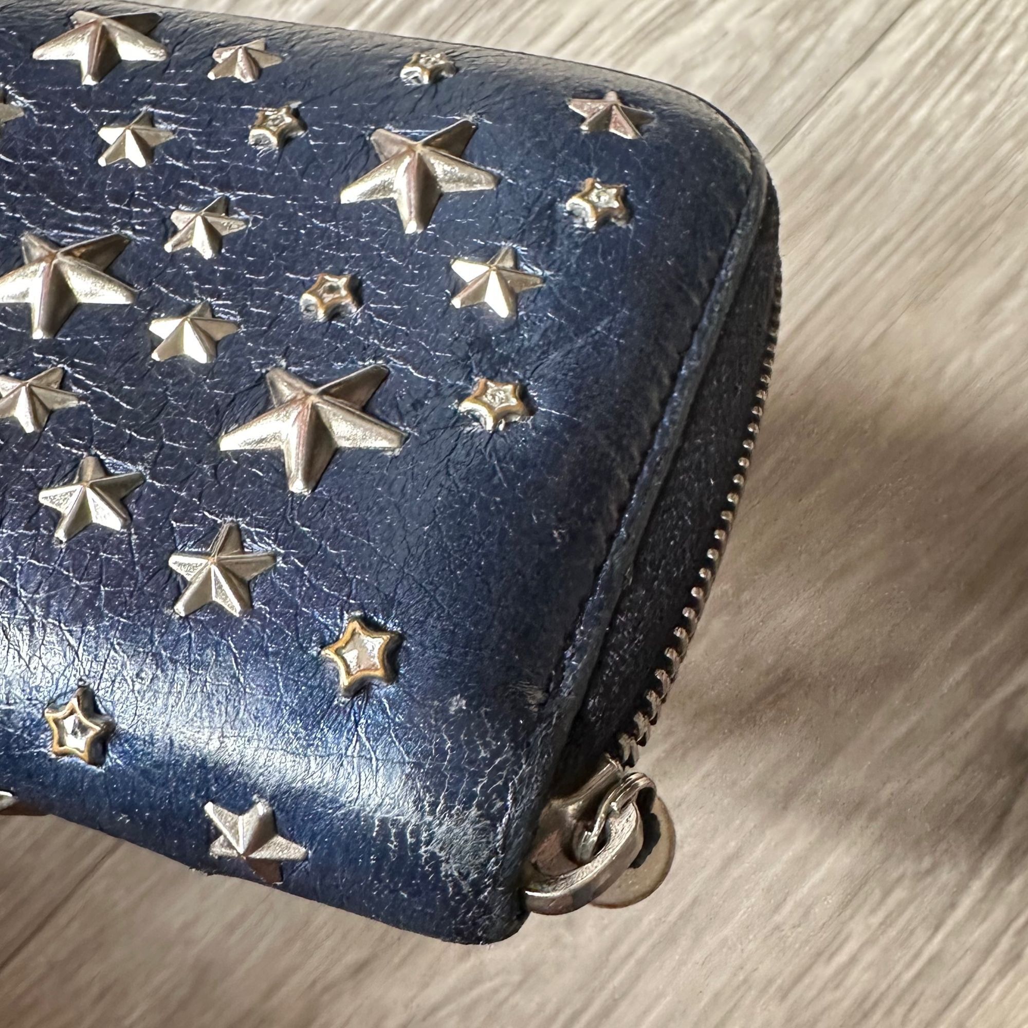 Jimmy Choo Jimmy Choo Blue Star Studded Long Wallet Size ONE SIZE - 12 Thumbnail