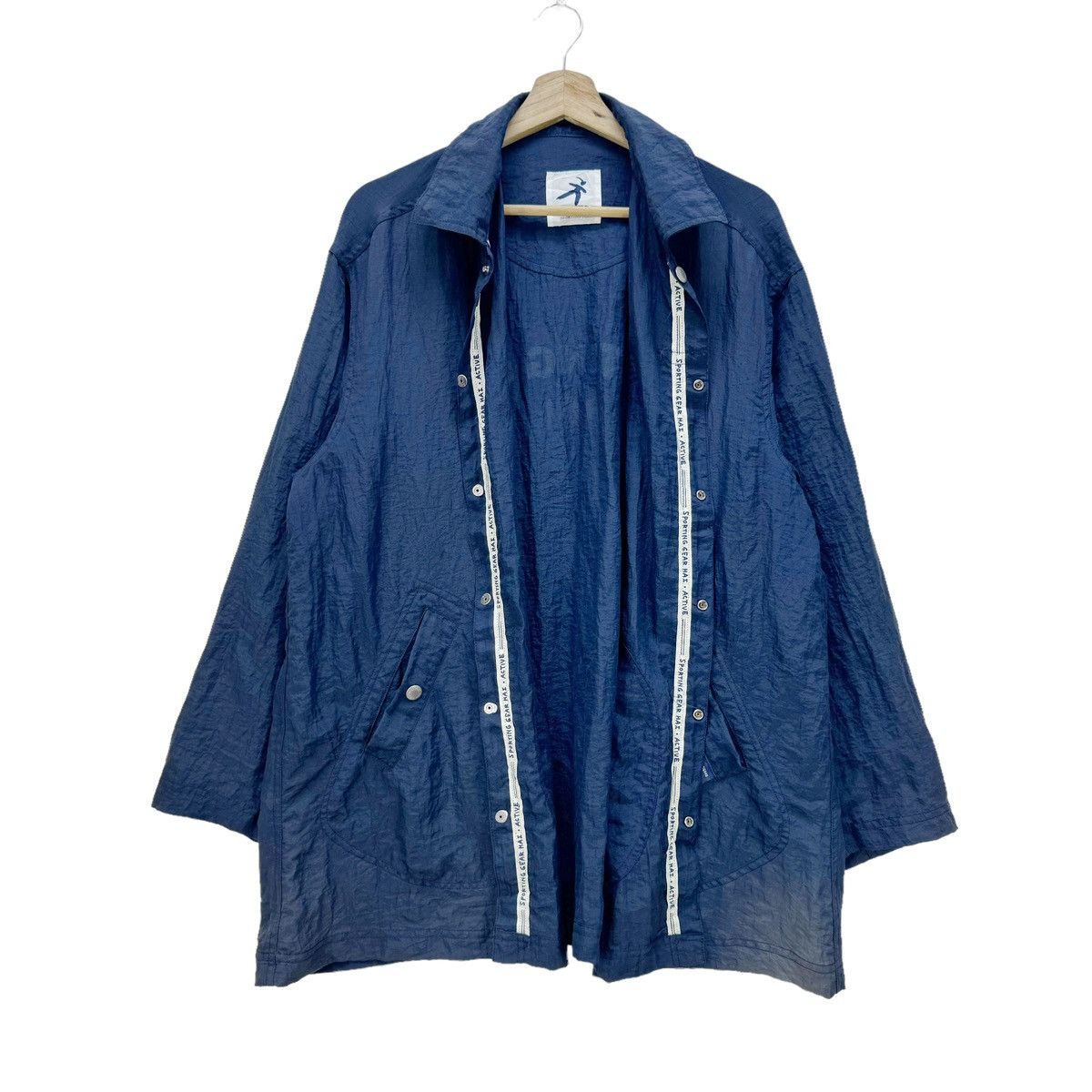 Hai Sporting Gear × Issey Miyake × Japanese Brand ❄️HAI SPORTING GEAR IS SNAP BUTTON LIGHT JACKET Size M / US 6-8 / IT 42-44 - 7 Thumbnail