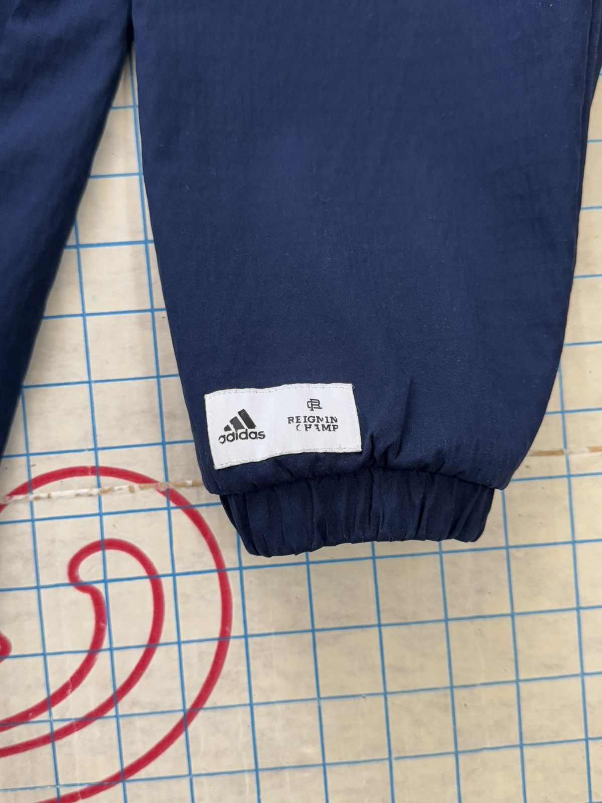 Adidas × Reigning Champ Adidas x Reigning Champ Coaches Jacket Navy Fits Mens XL Size US XL / EU 56 / 4 - 6 Thumbnail