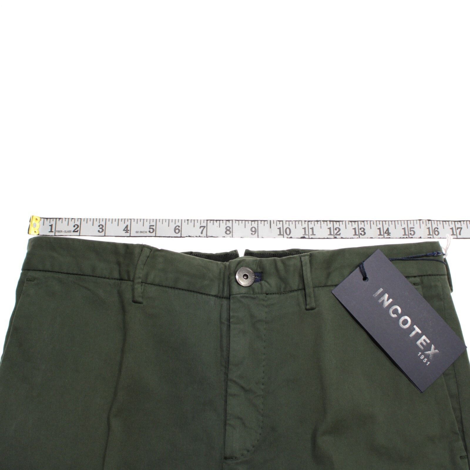 Incotex INCOTEX New with tags Chino Size 30 US In Green Size US 30 / EU 46 - 4 Thumbnail