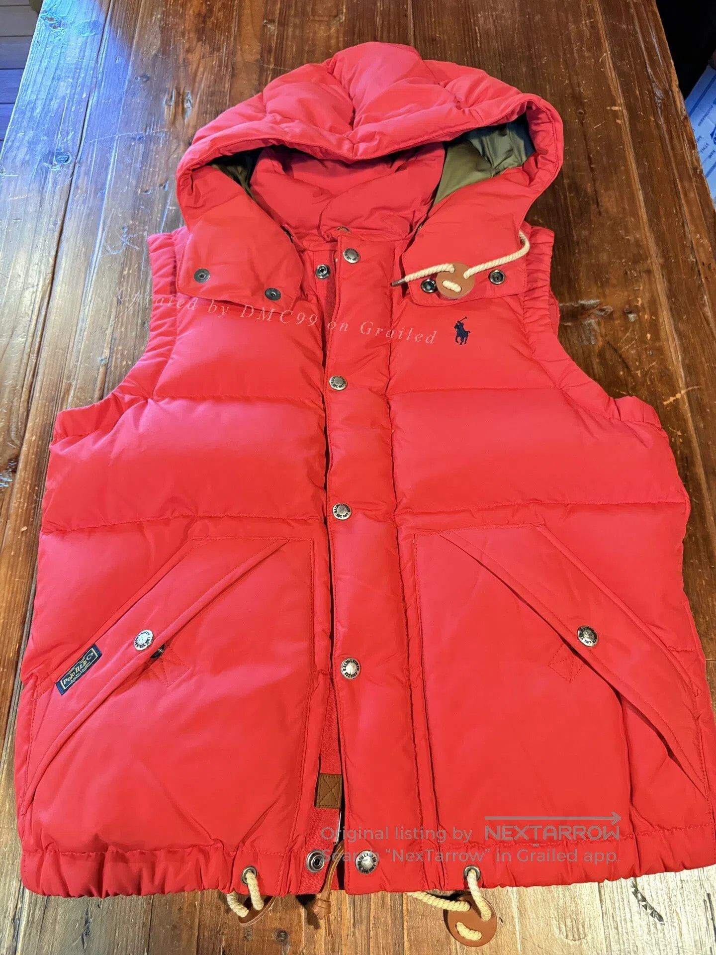 Polo Ralph Lauren Polo Ralph Lauren Red Down Vest. Size US M / EU 48-50 / 2 - 1 Thumbnail