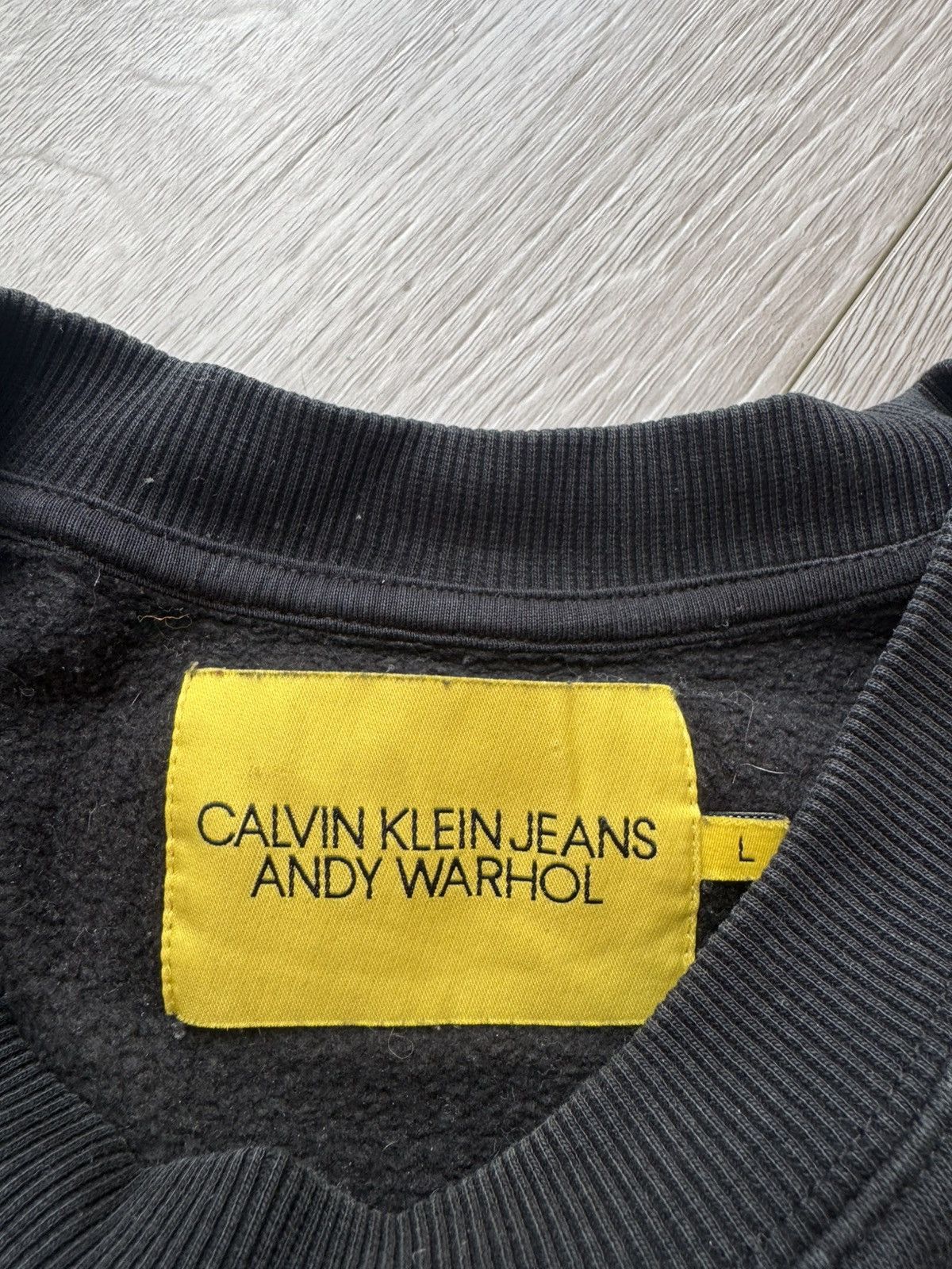 Calvin Klein Calvin Klein Andy Warhol RAF Simon Era Sweatshirt Size US L / EU 52-54 / 3 - 6 Thumbnail