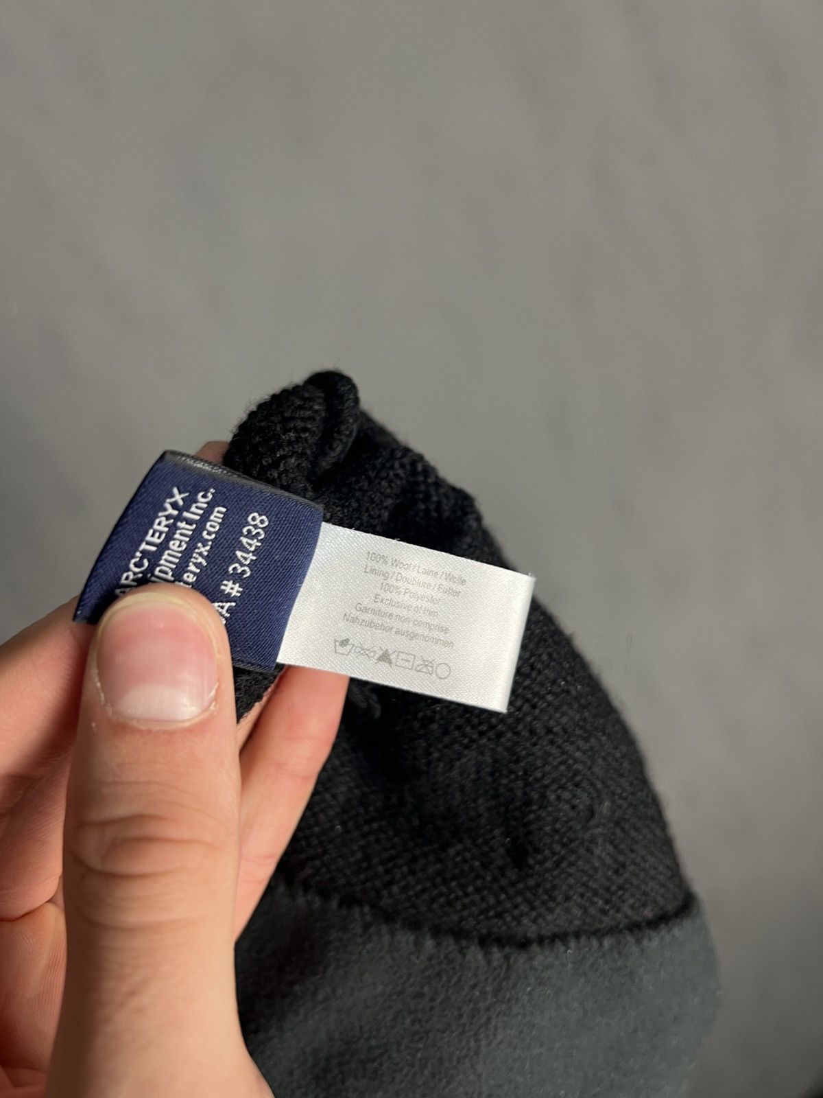 Arc'teryx Arcteryx Hat Vintage Big Logo Inscription Fleece Size ONE SIZE - 9 Thumbnail