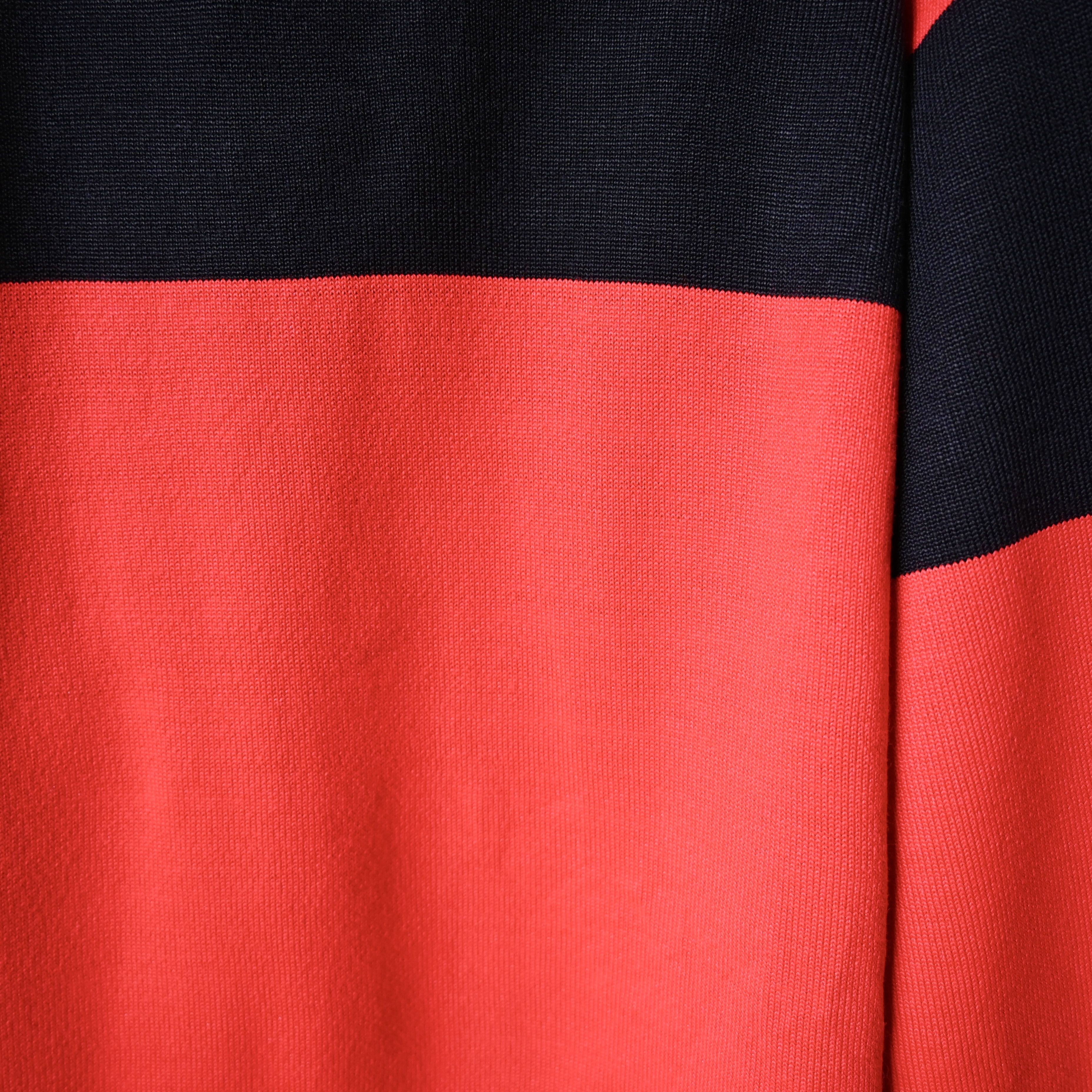 Vintage VTG 1990s STAG RUGBY PRODUCT red x black rugby shirt Size US S / EU 44-46 / 1 - 10 Thumbnail