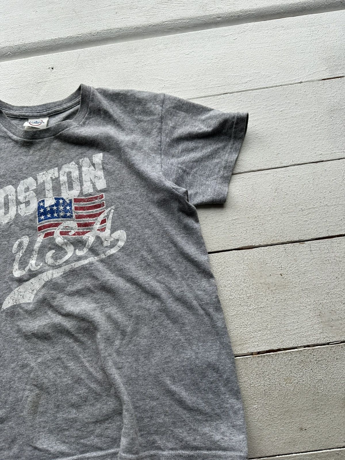 Delta × Vintage 🚨Vintage 90's BOSTON DELTA USA Big Logo Crop TEE Size S / US 4 / IT 40 - 3 Thumbnail