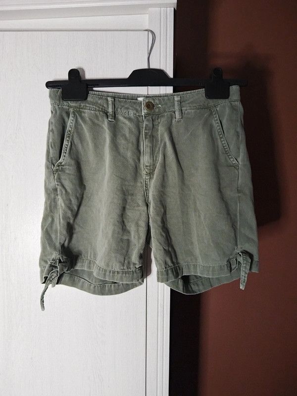 Other Armedangels khaki cotton shorts Size 27" / US 4 / IT 40 - 1 Thumbnail
