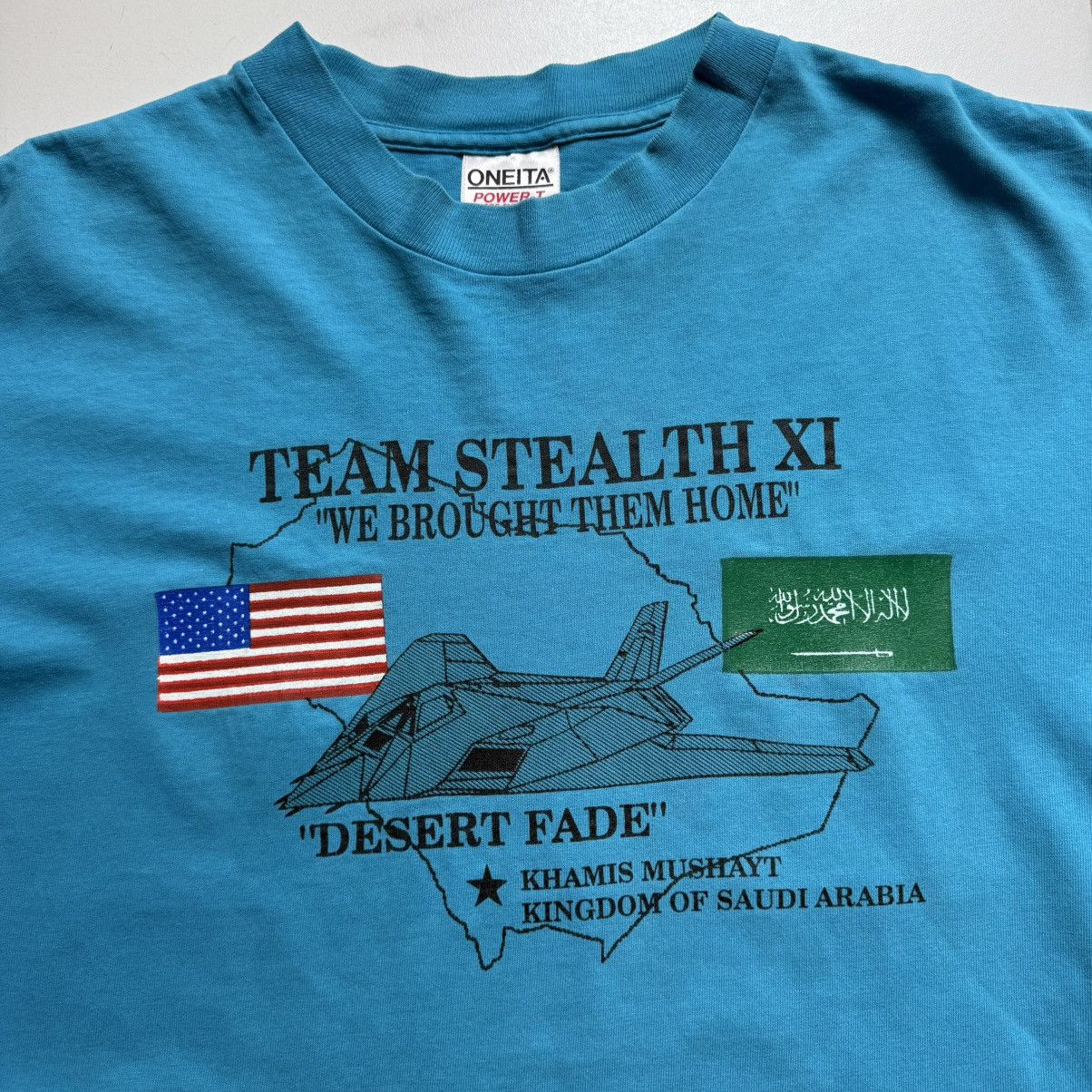 Vintage Vintage 90s Desert Storm Propaganda T-Shirt Size US M / EU 48-50 / 2 - 4 Thumbnail