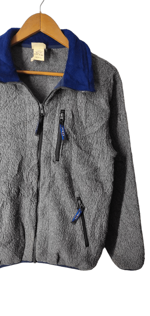 L.L. Bean LL.BEAN MADE IN USA FLEECE JACKET Size M / US 6-8 / IT 42-44 - 7 Thumbnail