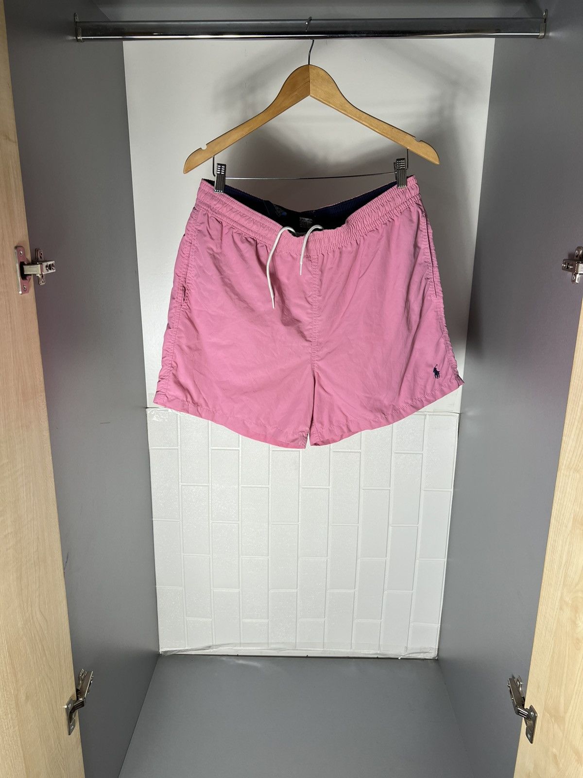 Polo Ralph Lauren VINTAGE POLO RALPH LAUREN RETRO NYLON DESIGNER SHORTS Y2K Size US 32 / EU 48 - 9 Thumbnail