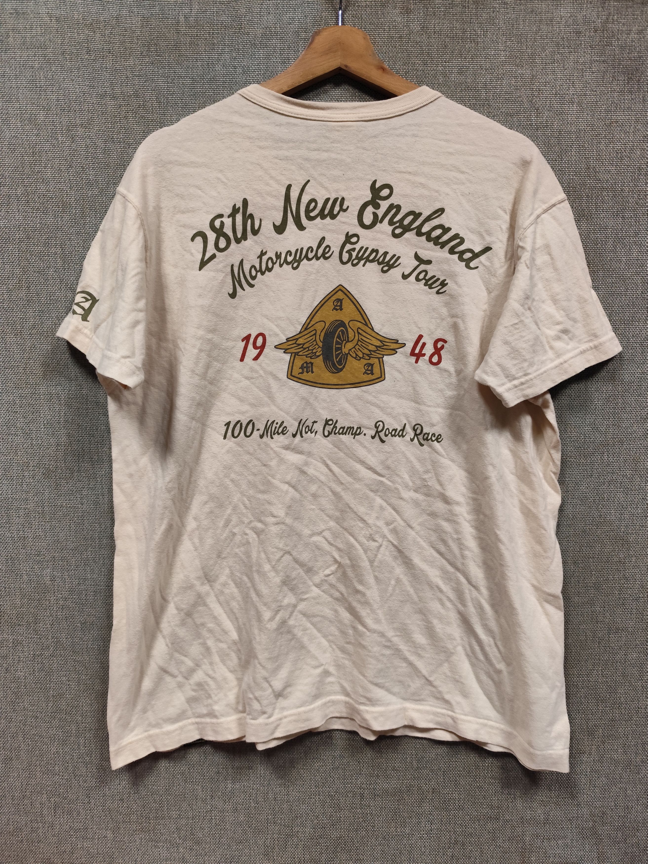 Toys Mccoys New England Motorcycle Tee