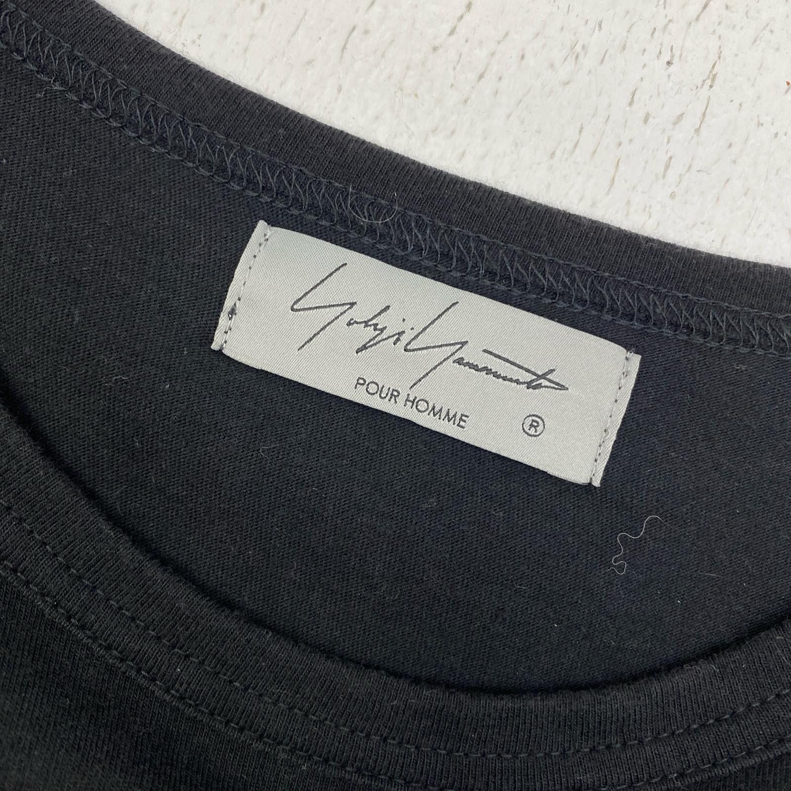 Yohji Yamamoto Yohji Yamamoto POUR HOMME/Long sleeve/T-shirt Size US L / EU 52-54 / 3 - 3 Thumbnail