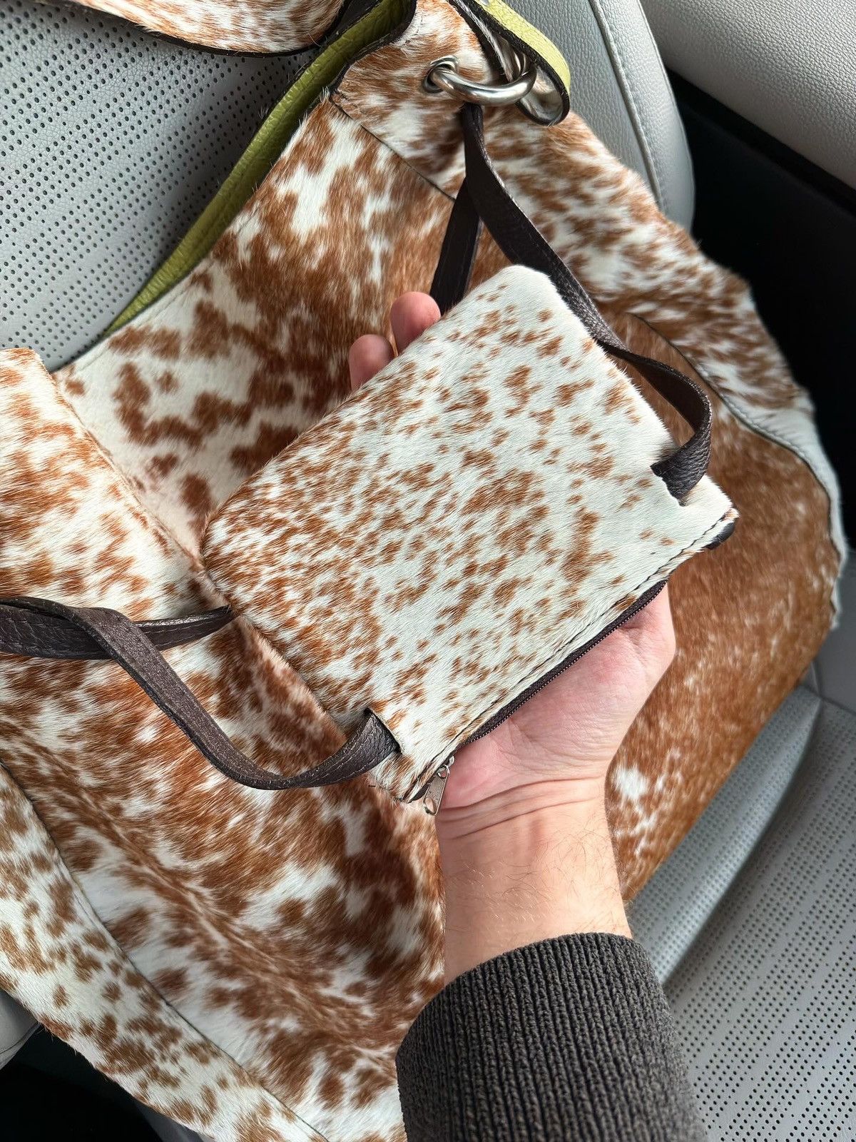 Other DurchZug fur leather new with tag bag by Swiss designer Size ONE SIZE - 6 Thumbnail