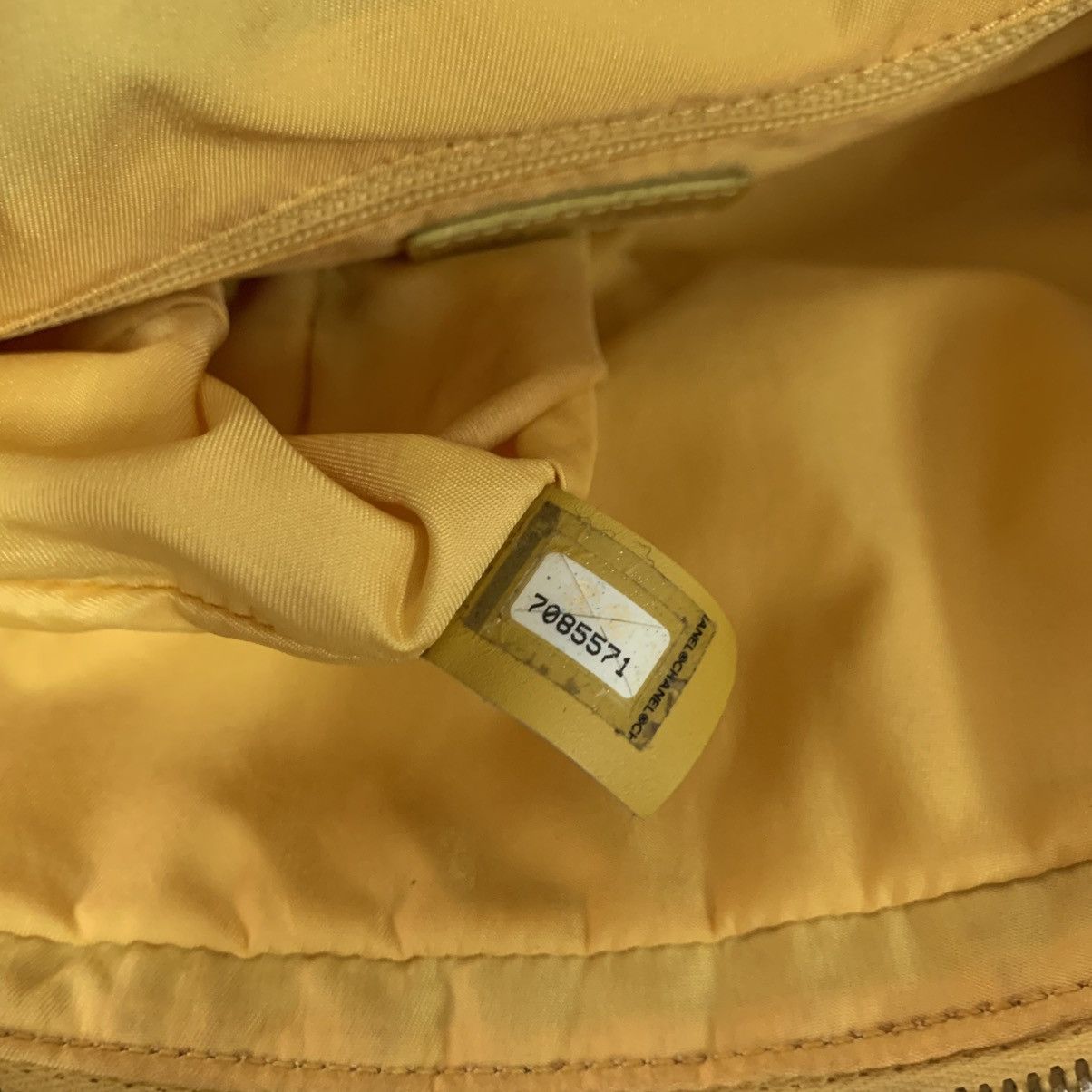 Chanel Chanel Traveline Yellow Two Way Bag Size ONE SIZE - 14 Thumbnail