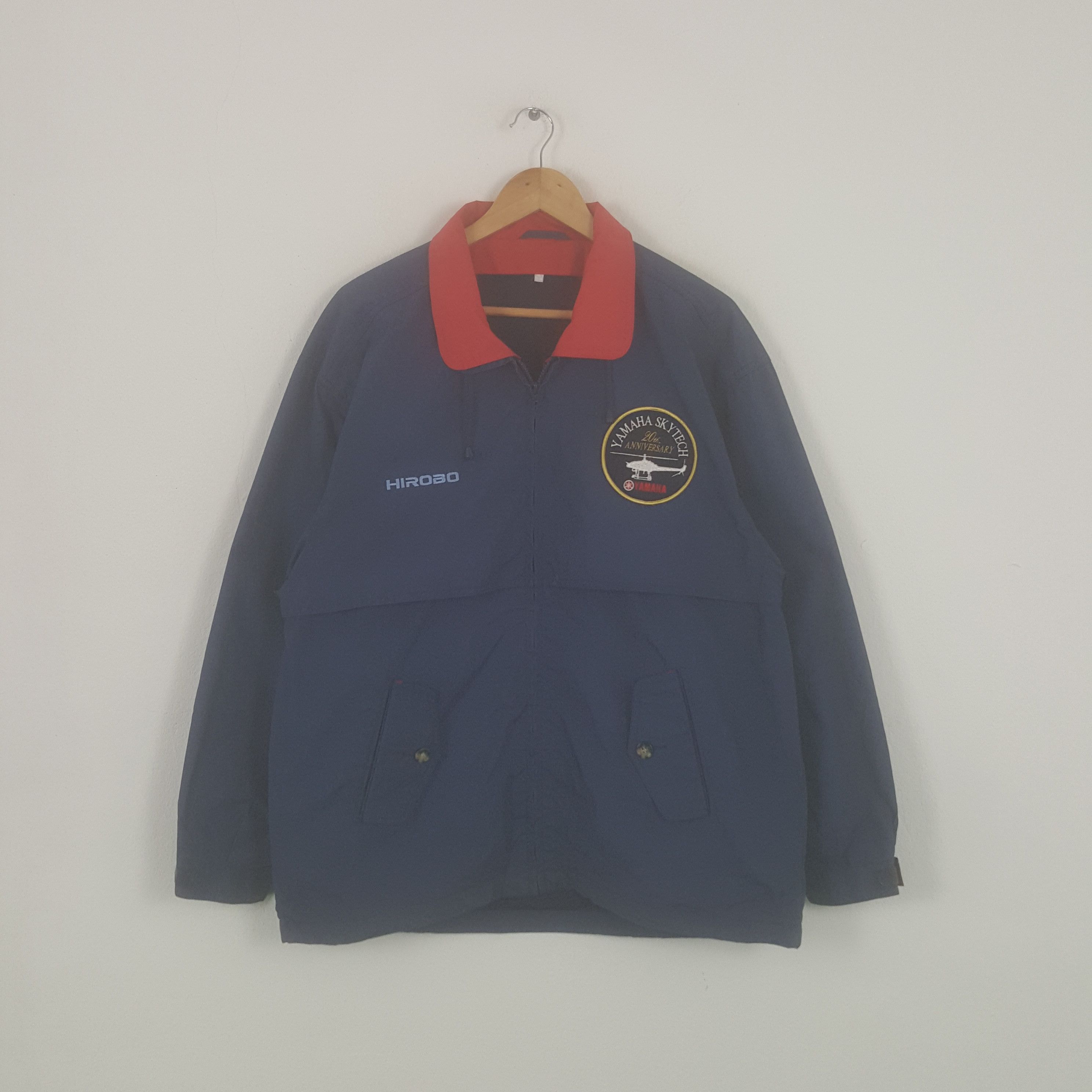 Vintage × Yamaha Vintage Yamaha Skytech 20th Anniversary Helicopter Jacket Size US L / EU 52-54 / 3 - 1 Thumbnail