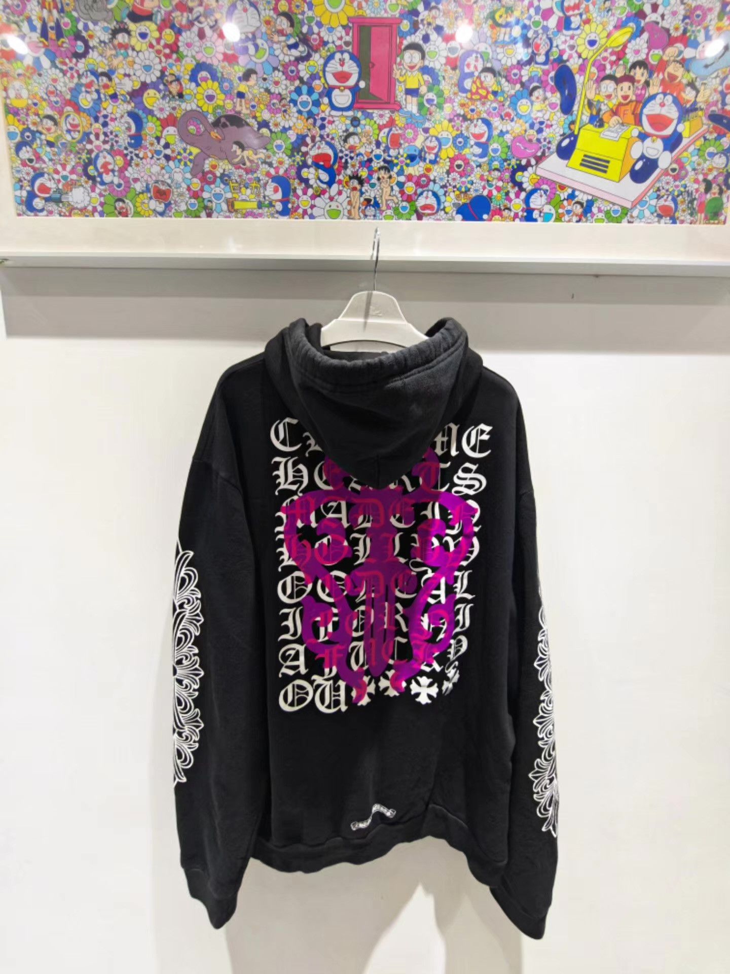Chrome Hearts Chrome Hearts Purple Vine Dagger Print Hoodie Q15 Size US XL / EU 56 / 4 - 7 Thumbnail