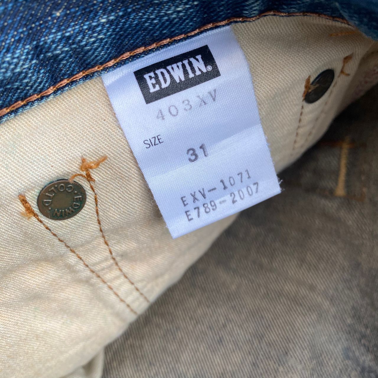 Edwin Vintage Edwin Exclusive Vintage Distressed Denim Size US 32 / EU 48 - 12 Thumbnail