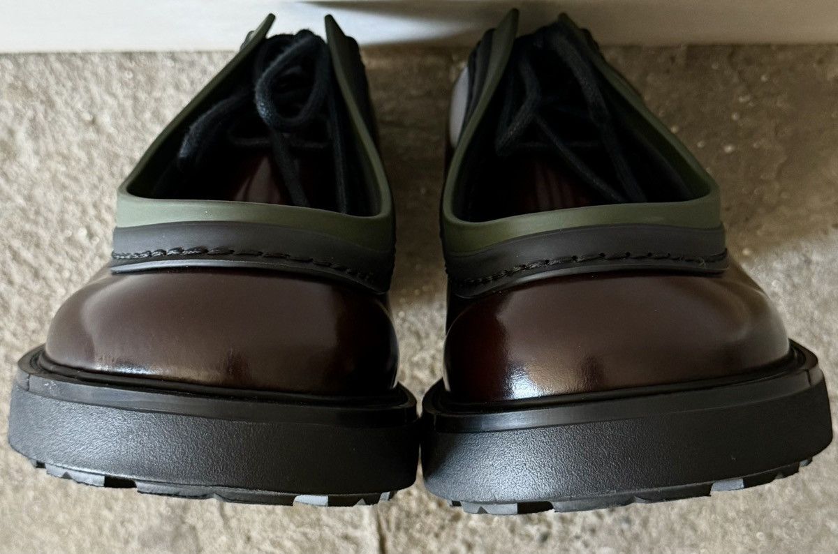 Prada × Raf Simons Prada - Raf Simons - FW2023 - Diapason Opaque -Brushed Derby Size US 8 / EU 41 - 18 Thumbnail