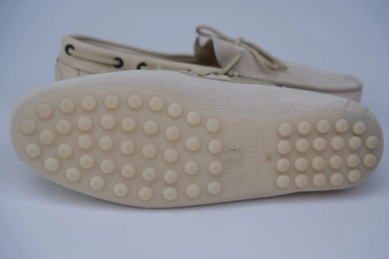 Loro Piana New Loro Piana Dot Sole Beige Loafers UK 7.5 US 8.5 EU 41.5 Size US 8.5 / EU 41-42 - 4 Thumbnail