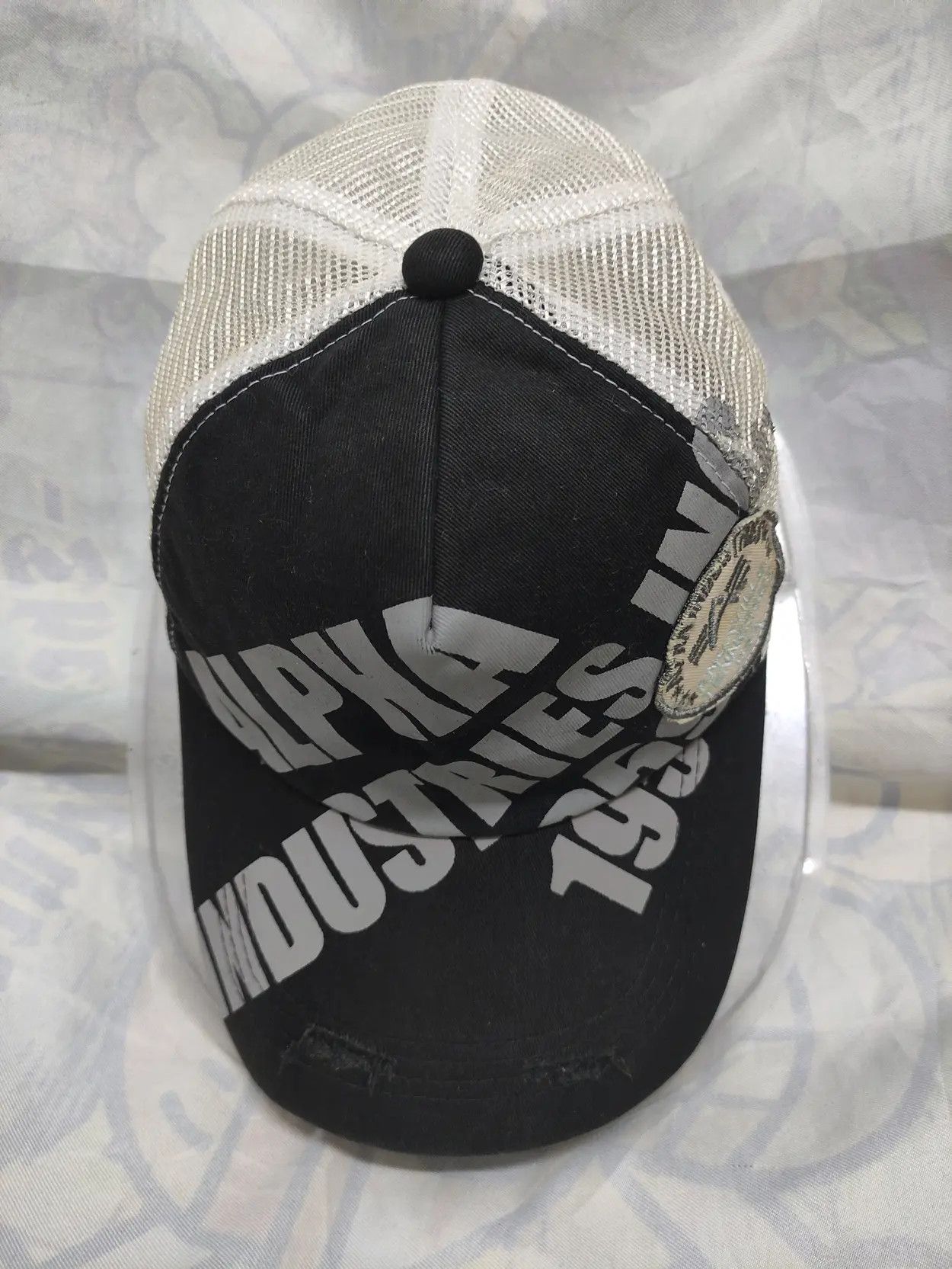 Alpha Industries ALPHA INDUSTRIES VINTAGE TRUCKER CAP DESIGN DISTRESSED Size ONE SIZE - 3 Thumbnail